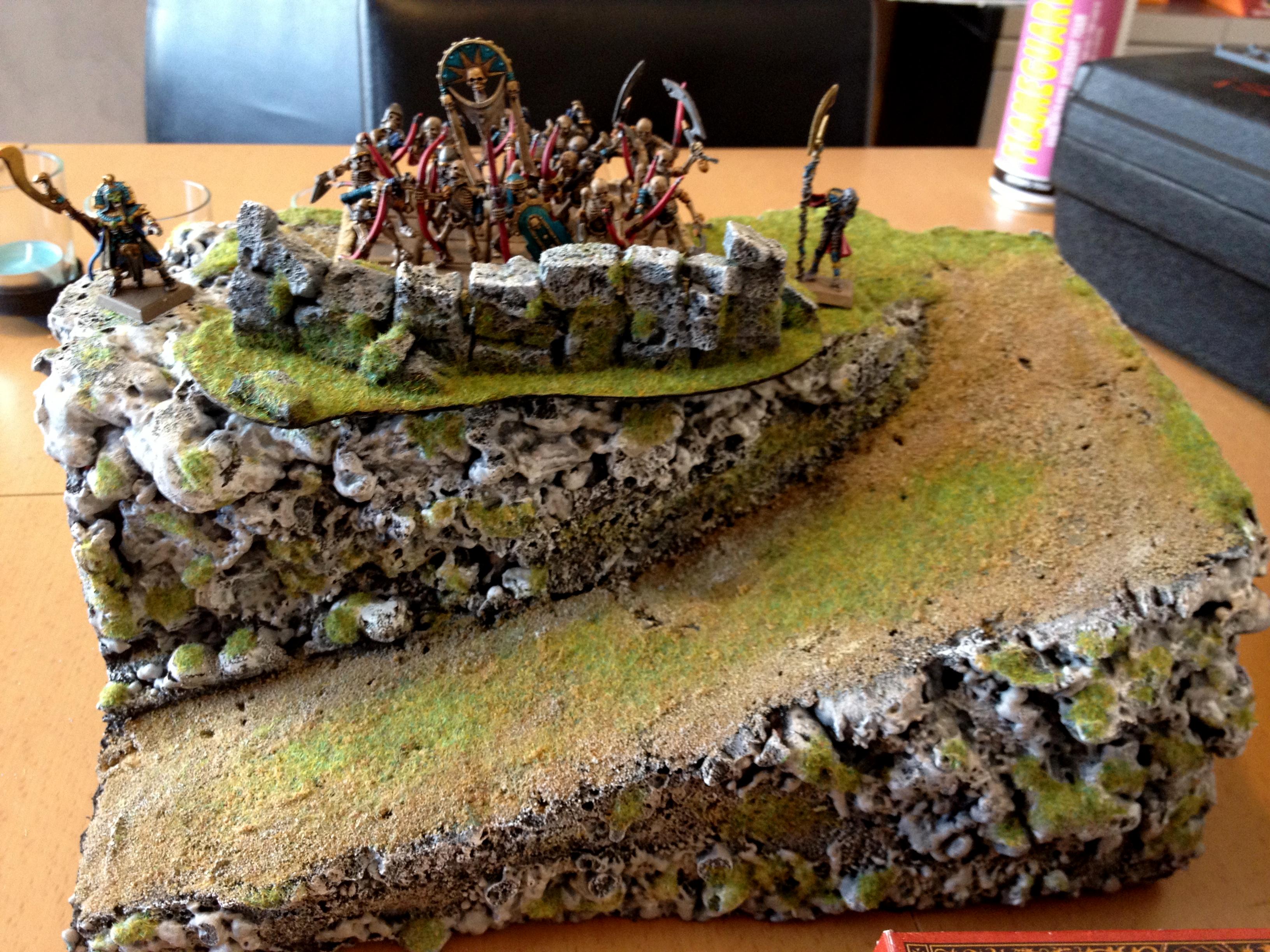 custom made scenery and tomb kings