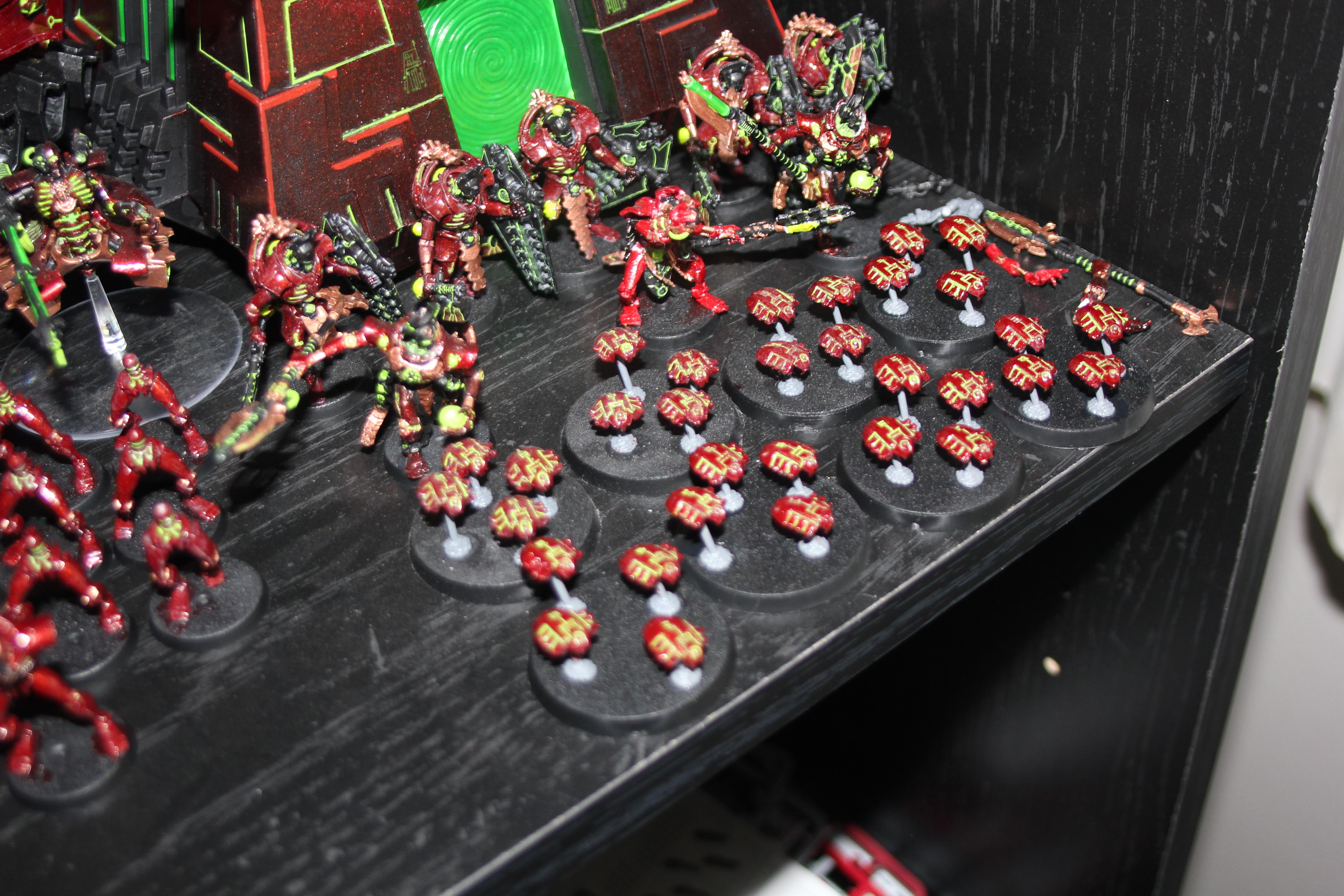Necrons, Non Metal, Red