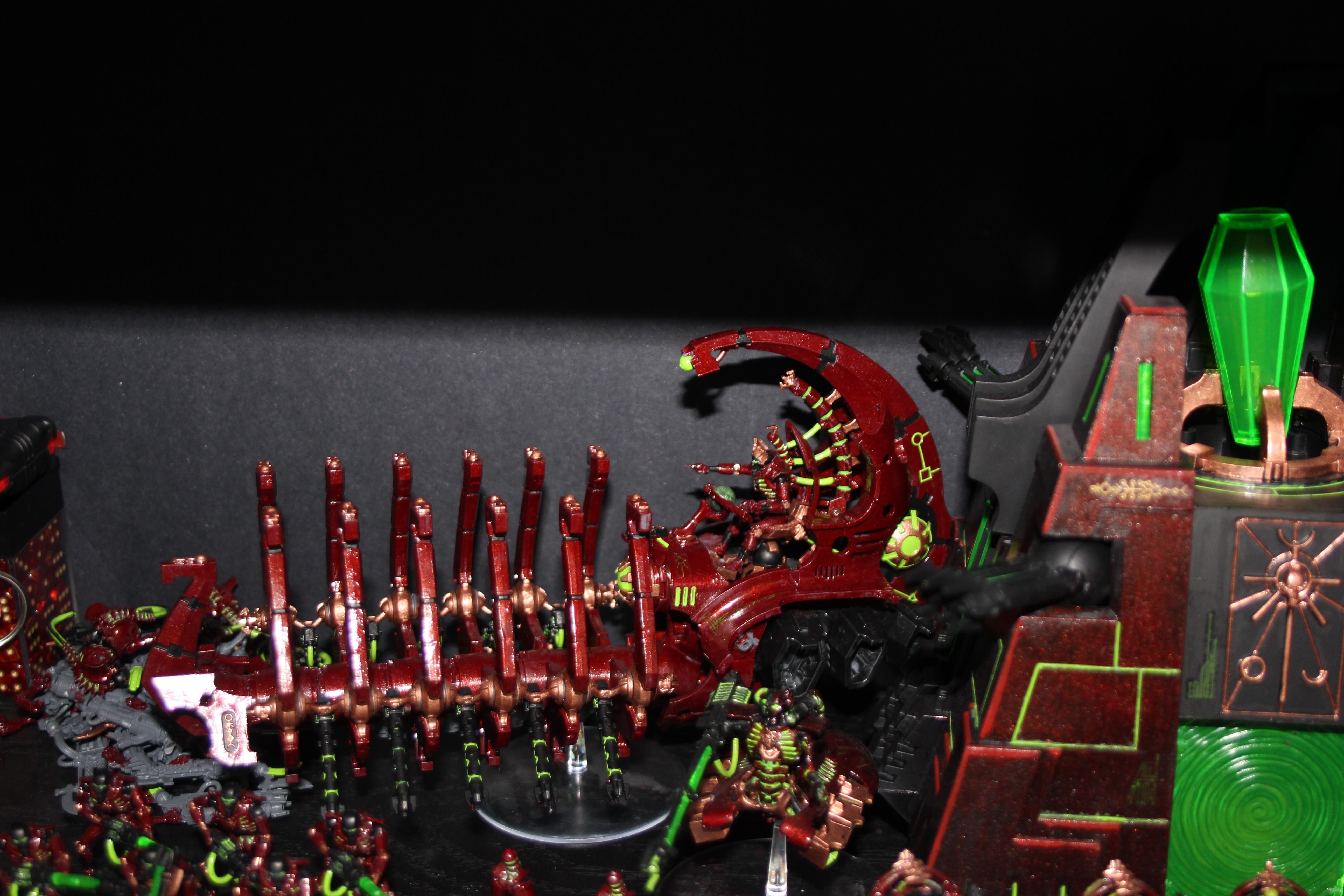 Necrons, Non Metal, Red