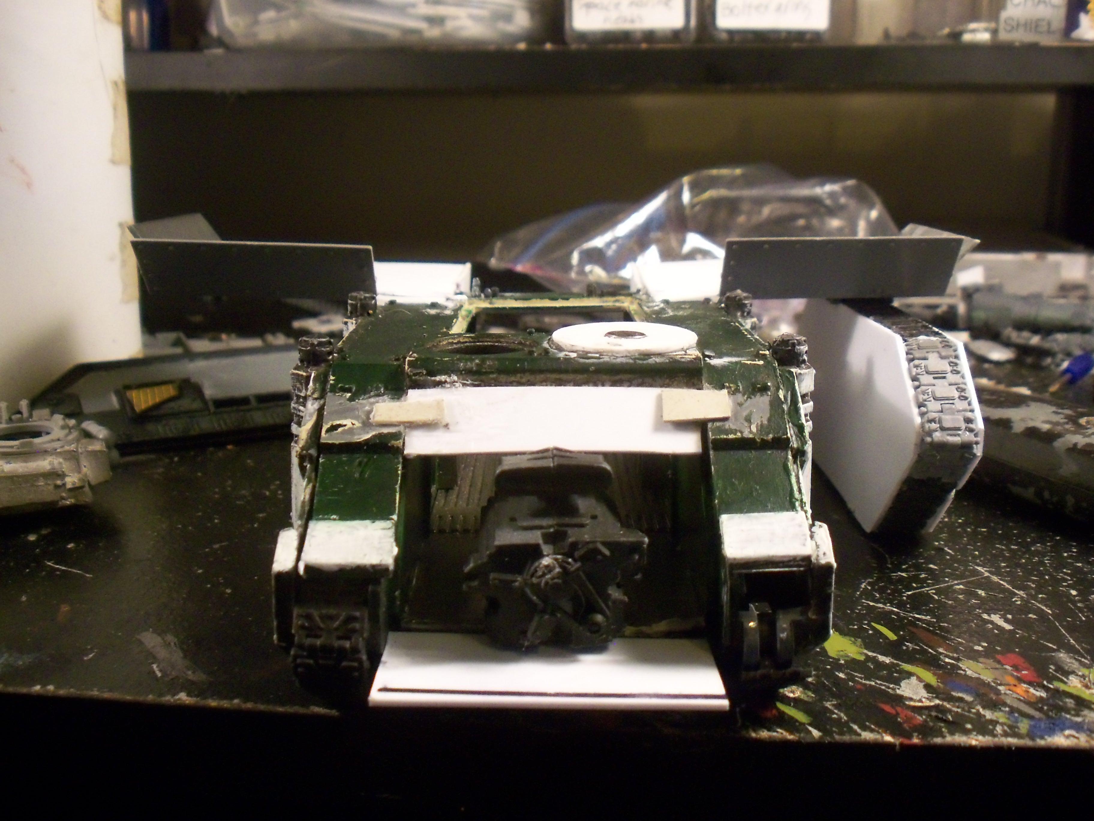 Orks,  WIP ork tank possibly battlewagon or a kustom tank