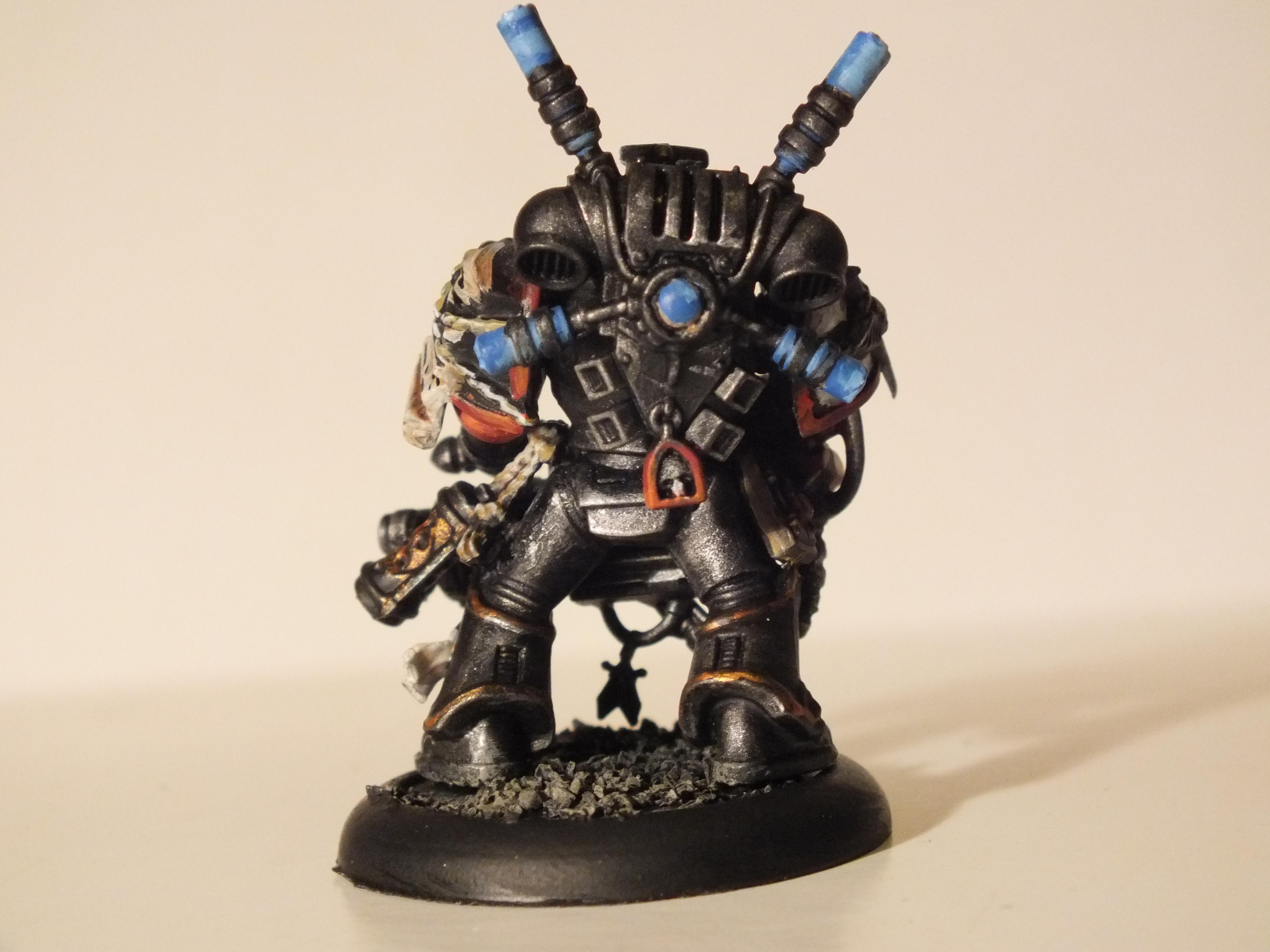Gk, Grey Knights, Interceptor with Psilencer (reverse)