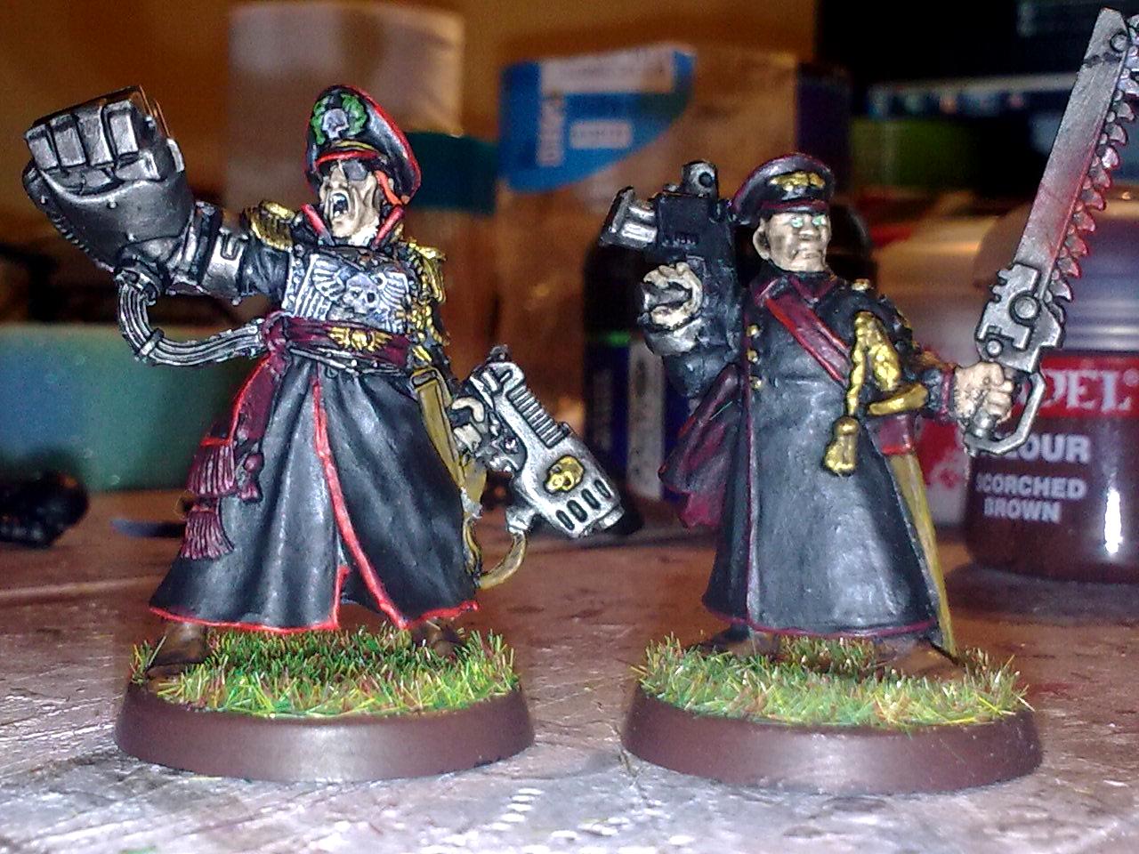 Cadians, Commissar, Imperial Guard, Last Chancers, Warhammer 40,000, Yarrick