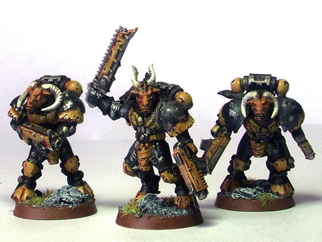 40k Beastmen, Beastmen, Chaos, Conversion, Space Marines, Warhammer 40,000