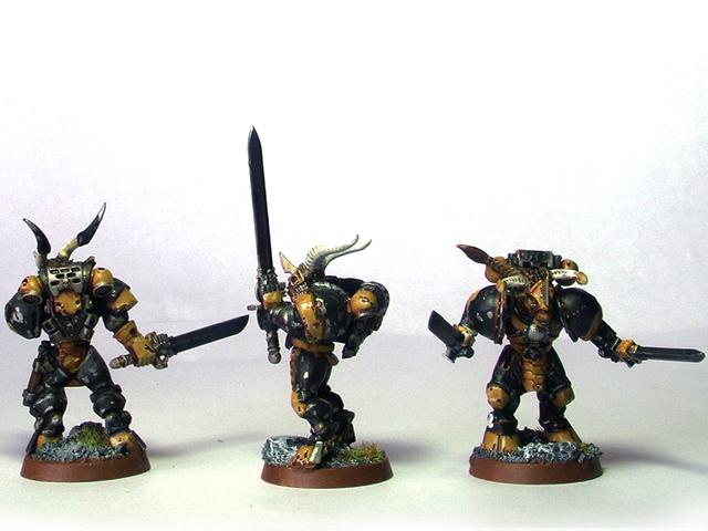 40k Beastmen, Gors with power weapons