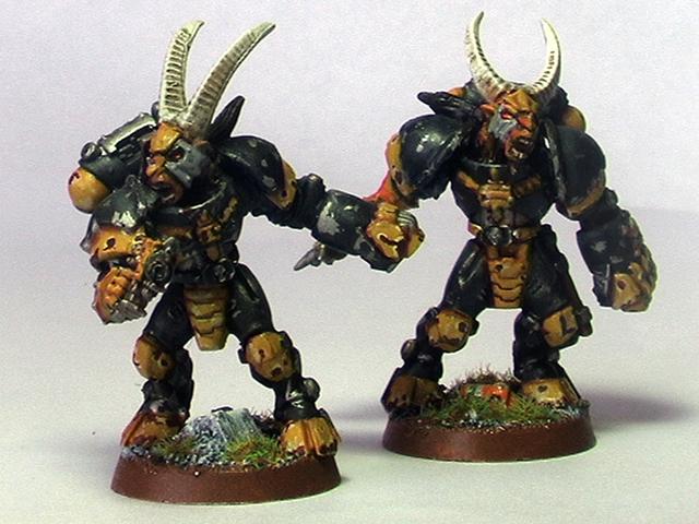 40k Beastmen, Bestigors with power fist