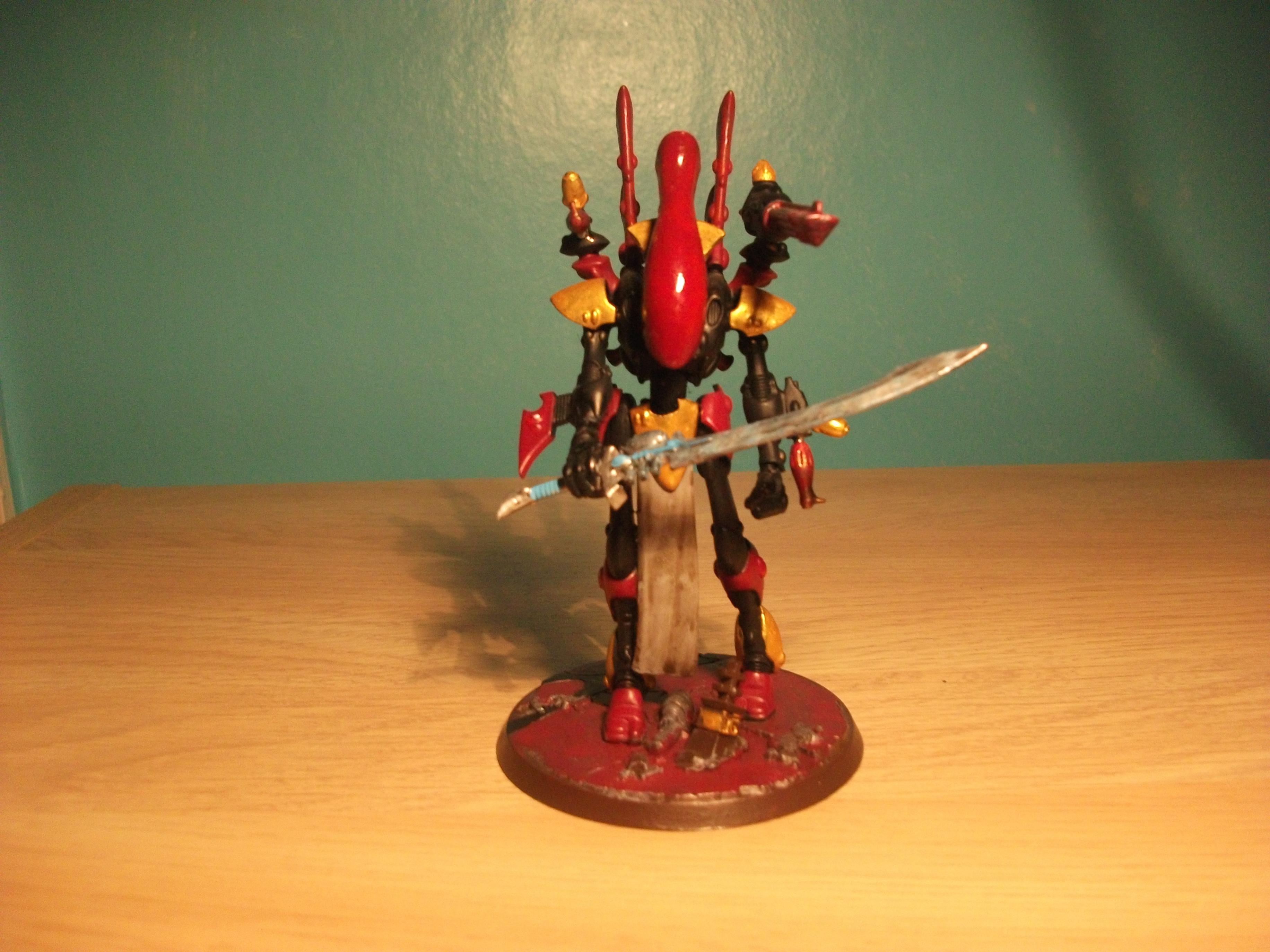Eldar, Wraithlord, This is my wraithlord. Has won me a painting comp. at my local gaming club