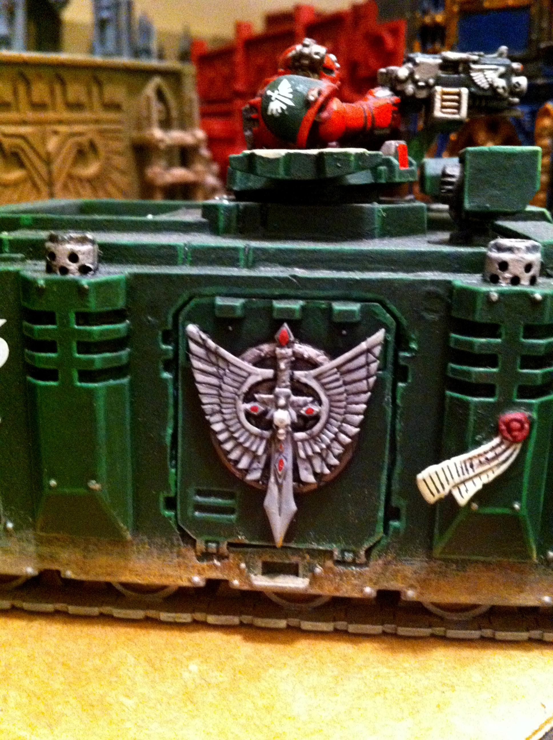 Dark Angels, Rhino, Space Marines, Tank