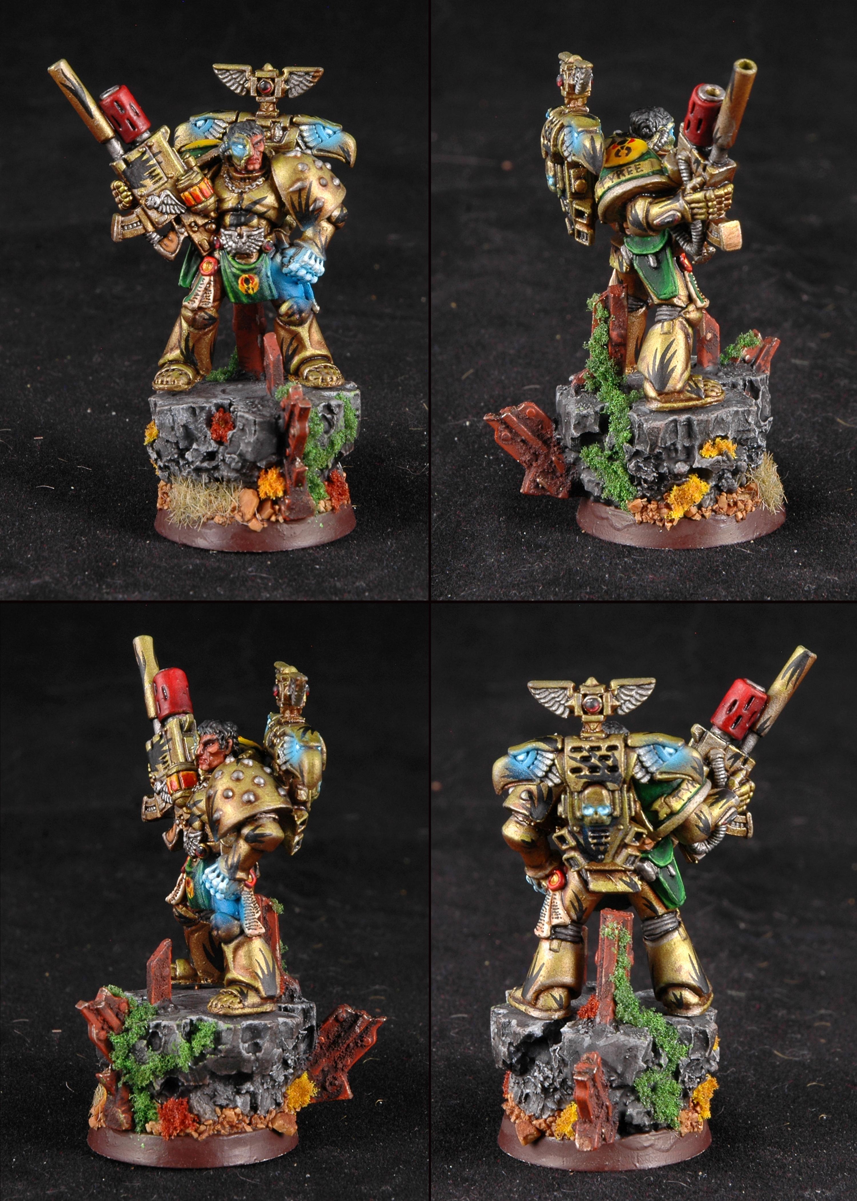 Mantis Warriors, Space Marines, Tranquility Sniper, Tycho, Warhammer 40,000