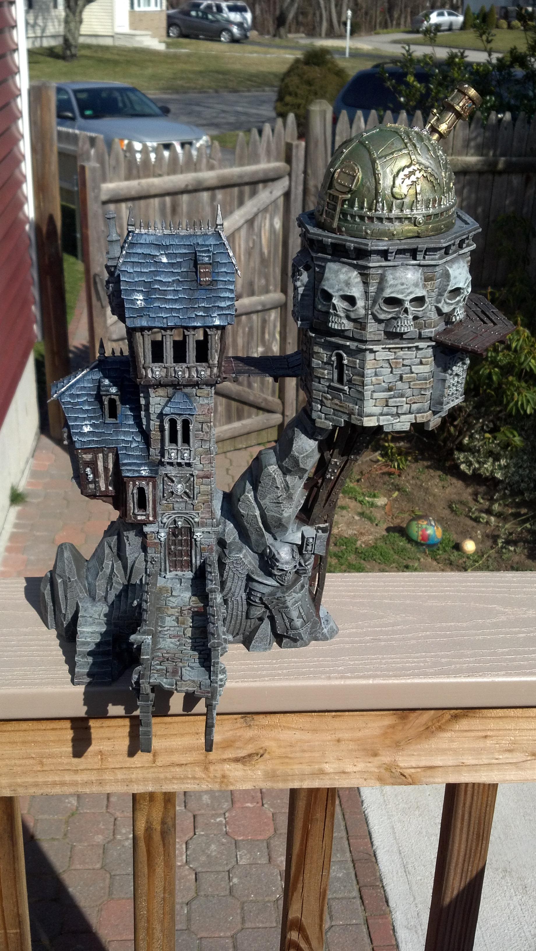 Observatory, Ruins, Terrain, Tower