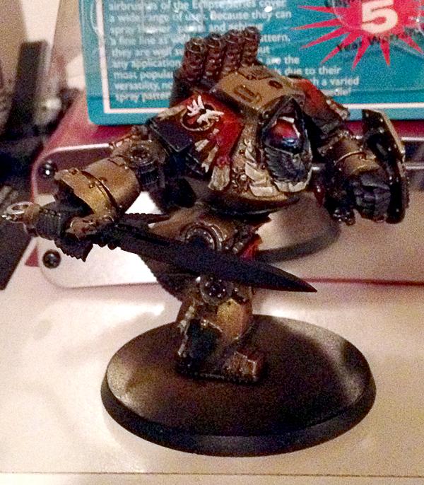 Blood Angels, Contemptor, Conversion, Space Marines, Warhammer 40,000