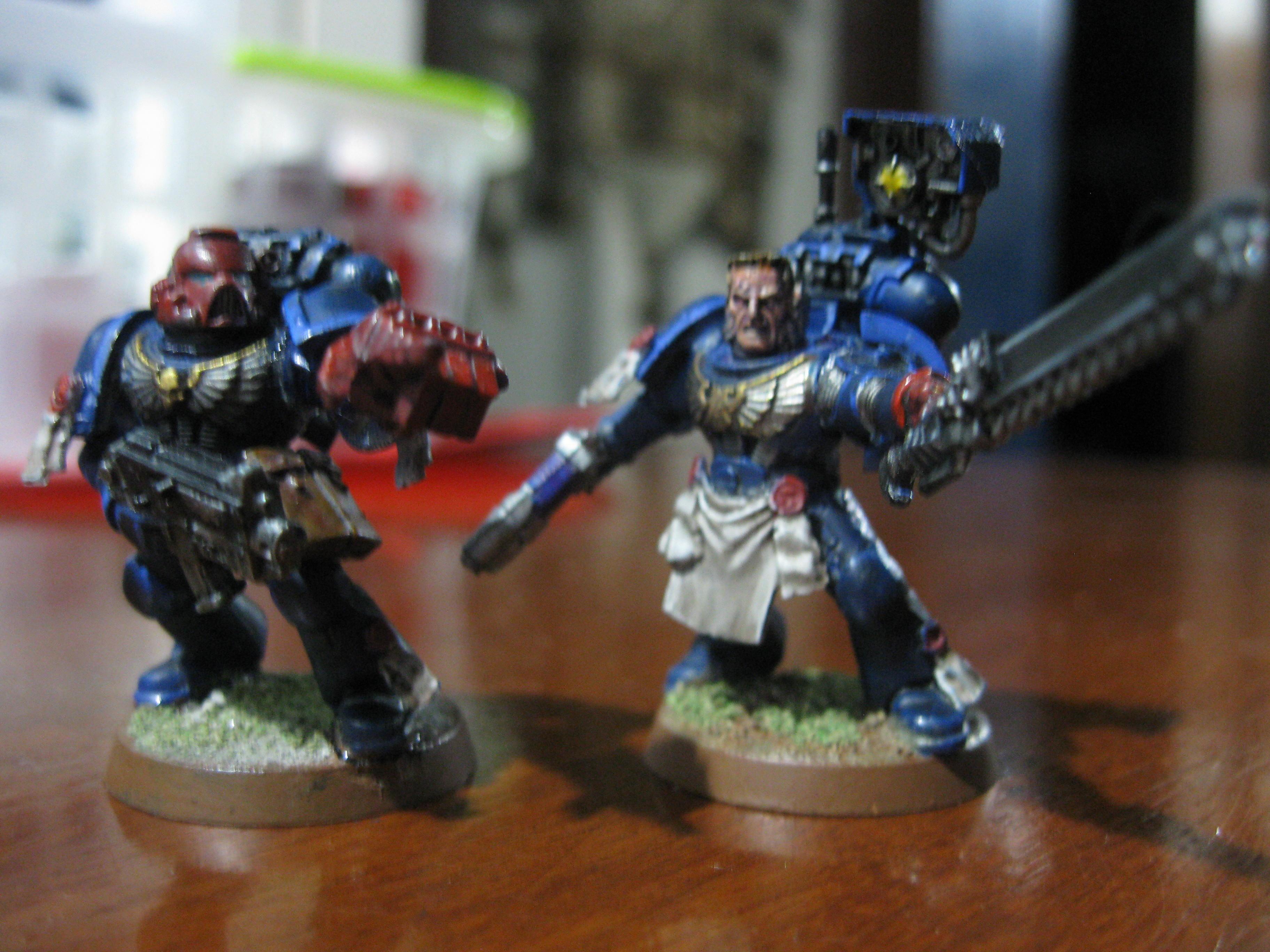 Close-up on the sergeants