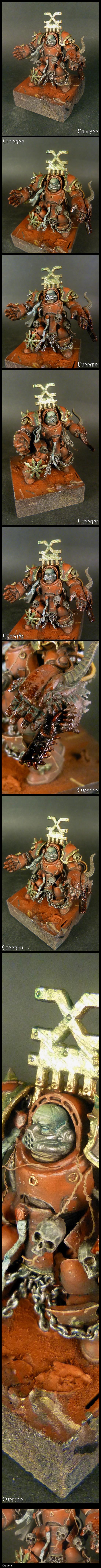 Chaos, Heretic, Khorne, Lord, Space Marines, Terminator Armor, W40k