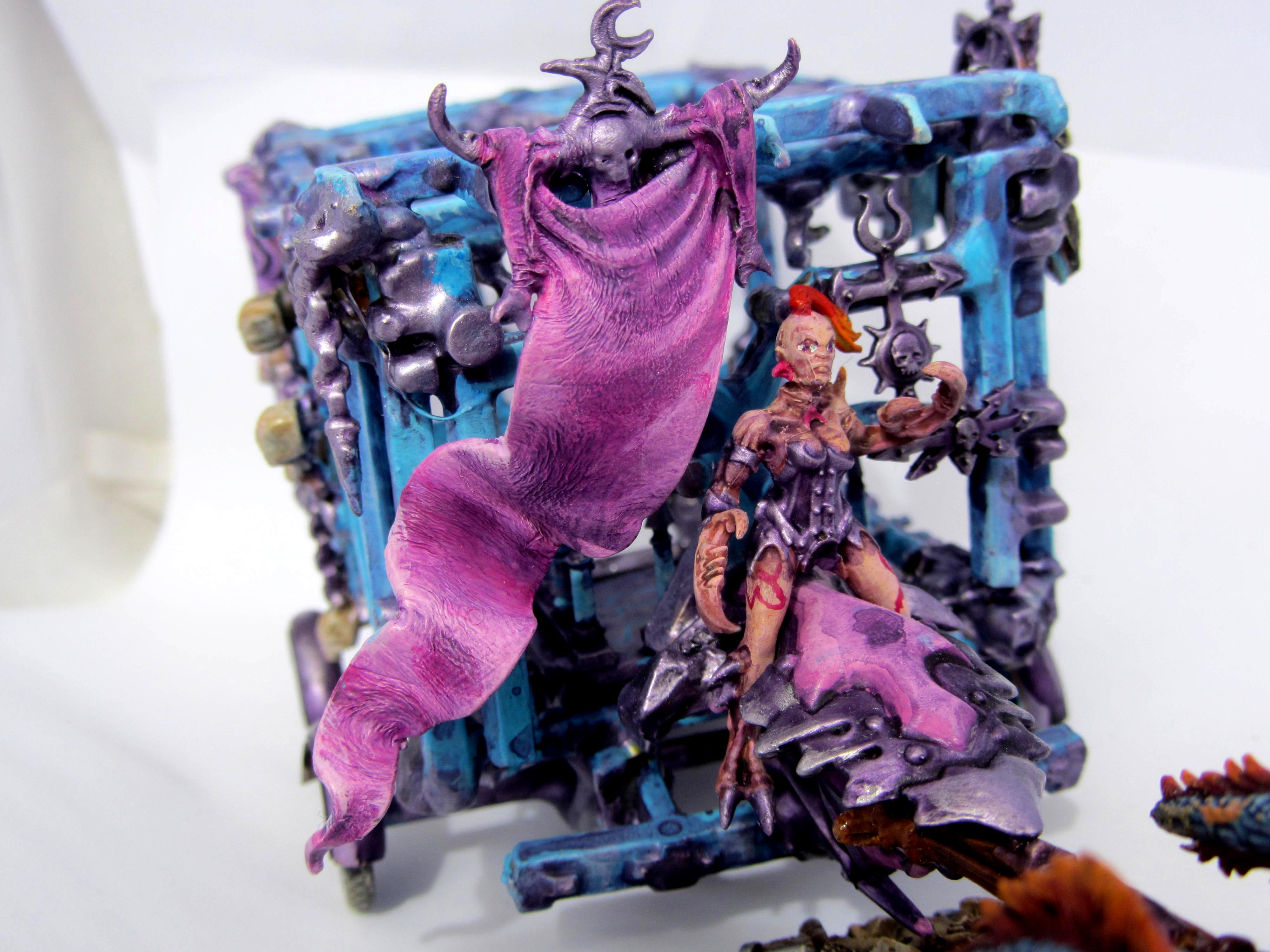 Apocylypse, Chaos, Chaos Daemons, Chariot, Conversion, Daemons, Fantasy Deamons, Fantasy Demons, Fast Cavalry, Herald, Herald Of Slanesh, Imperial Armour, Warhammer 40,000, Warhammer Fantasy, Warhammer Fasntasy