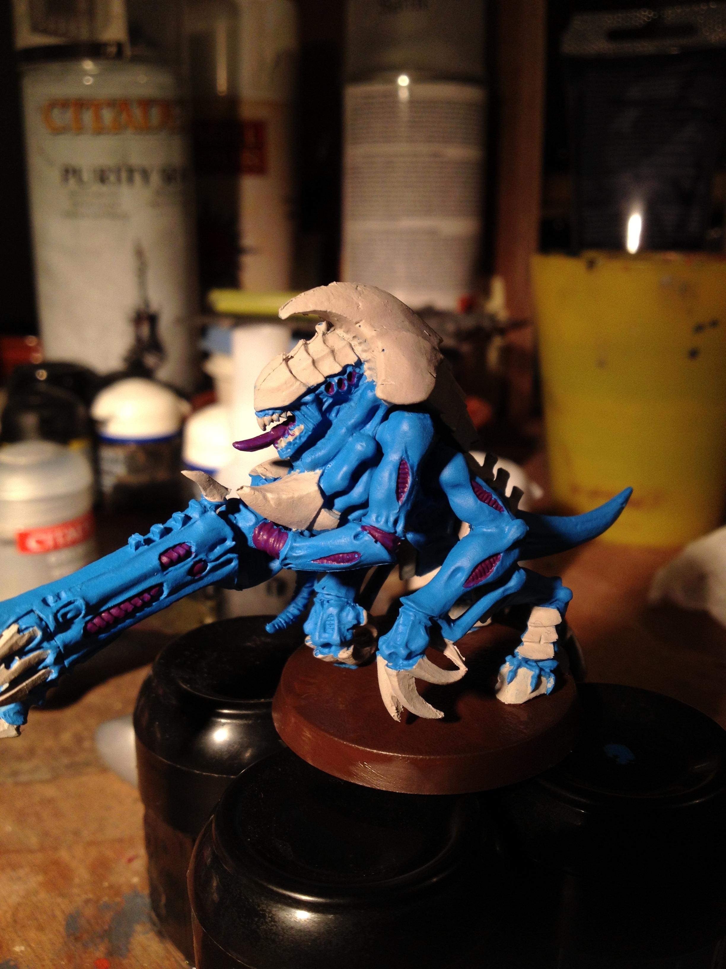 Dipped, Tyranids, Warhammer 40,000, Work In Progress