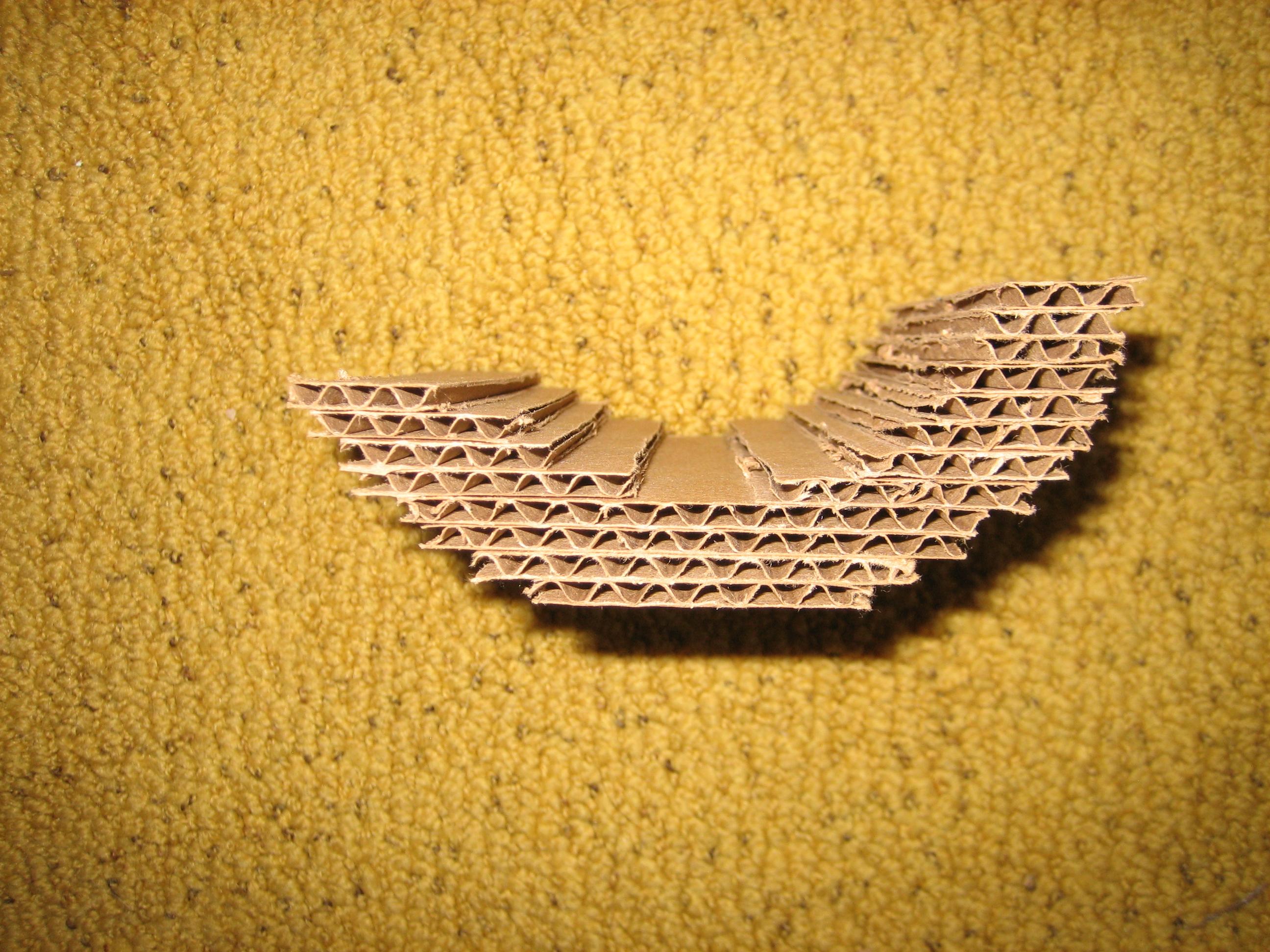 Armor, Cardboard, Half-ish bracer front