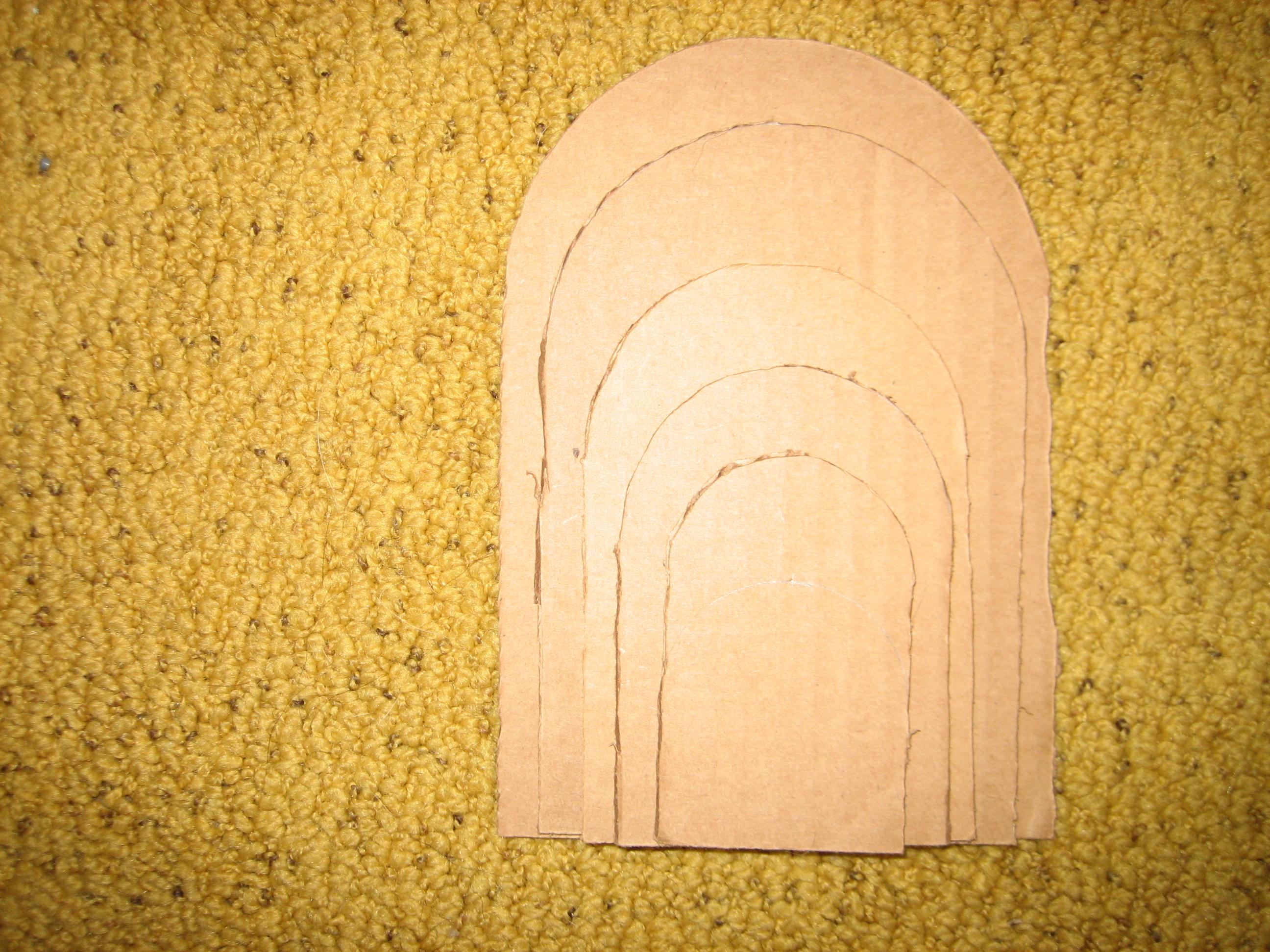 Armor, Cardboard, Pauldron 1 front