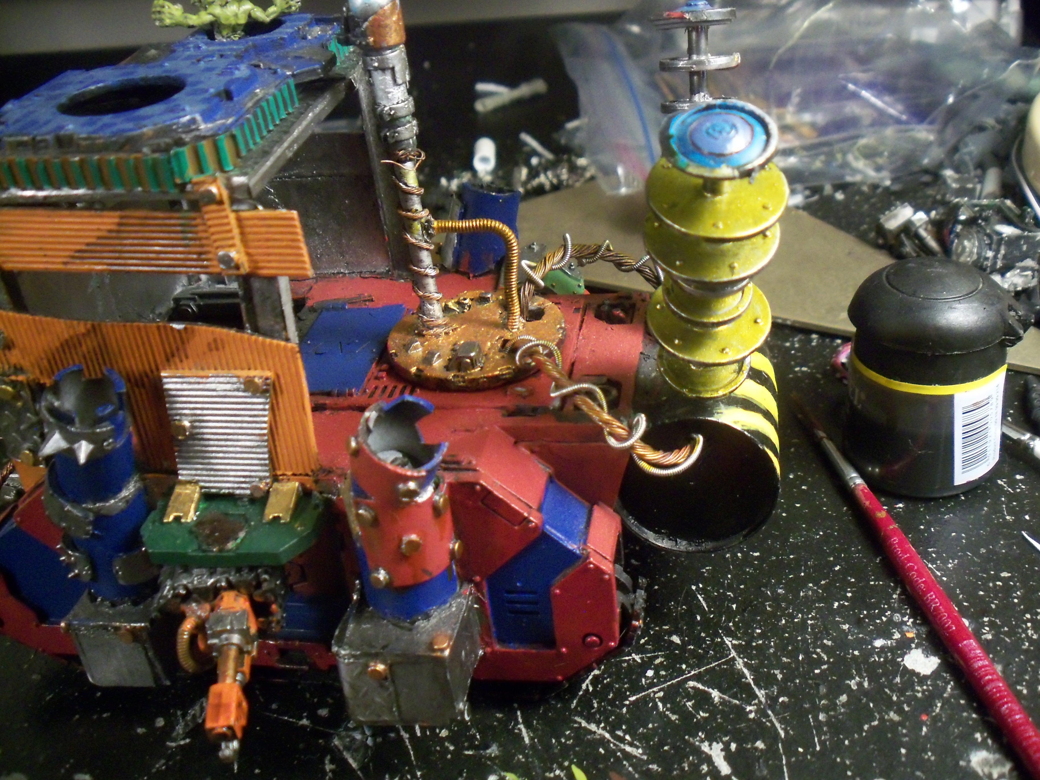 Mekboy Junka, Orks, Mekboy junk side|rear