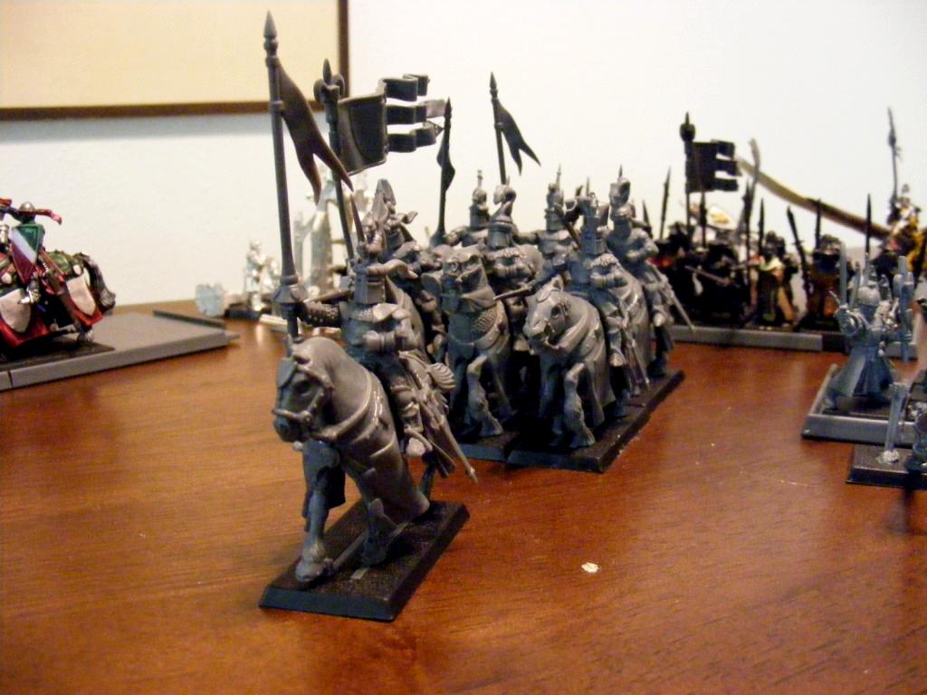 Archers, Bretonnians, Build, Grail, Hobby, Knights, Men At Arms, Painting, Peasant, Pegasus, Warhammer Fantasy, Wf