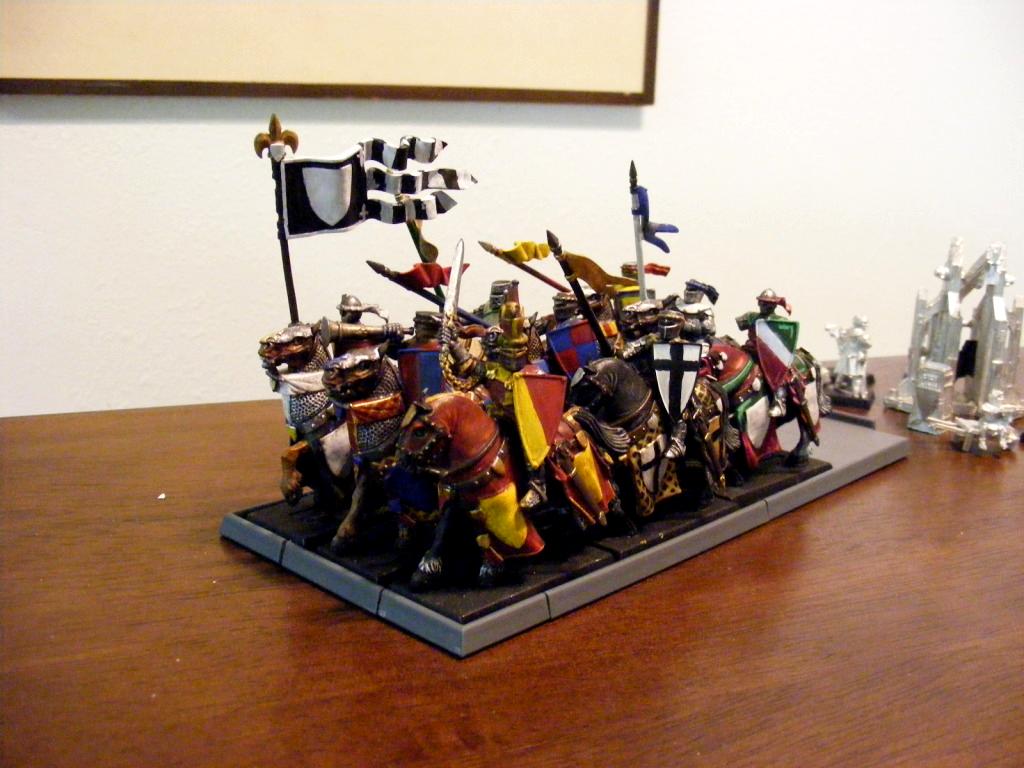 Archers, Bretonnians, Build, Grail, Hobby, Knights, Men At Arms, Painting, Peasant, Pegasus, Warhammer Fantasy, Wf