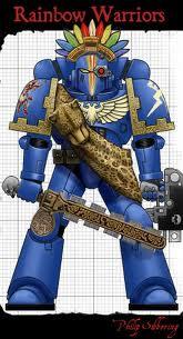 Rainbow marines