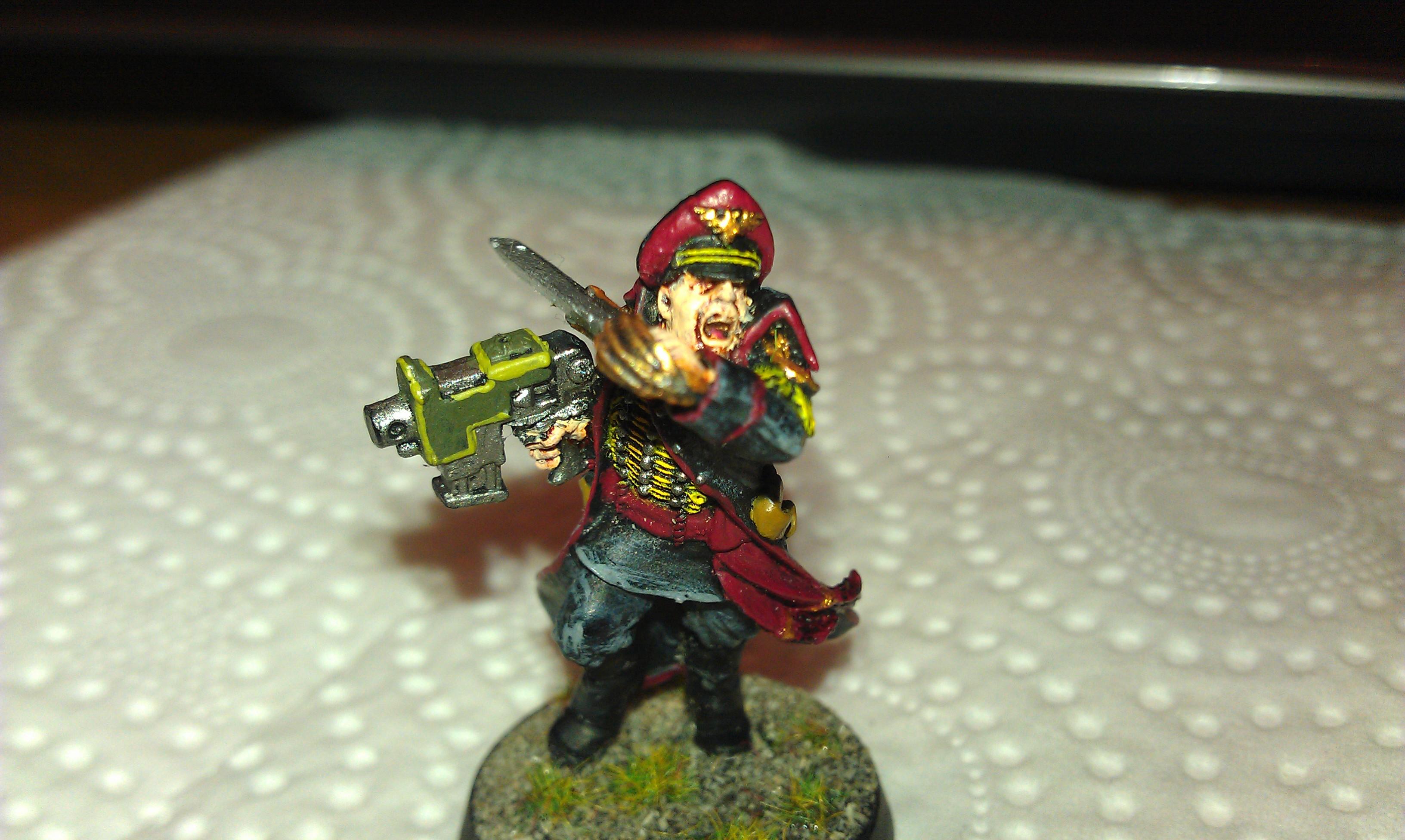 Not a big conversion, but im not running an expensive commissar with a suicideweapon