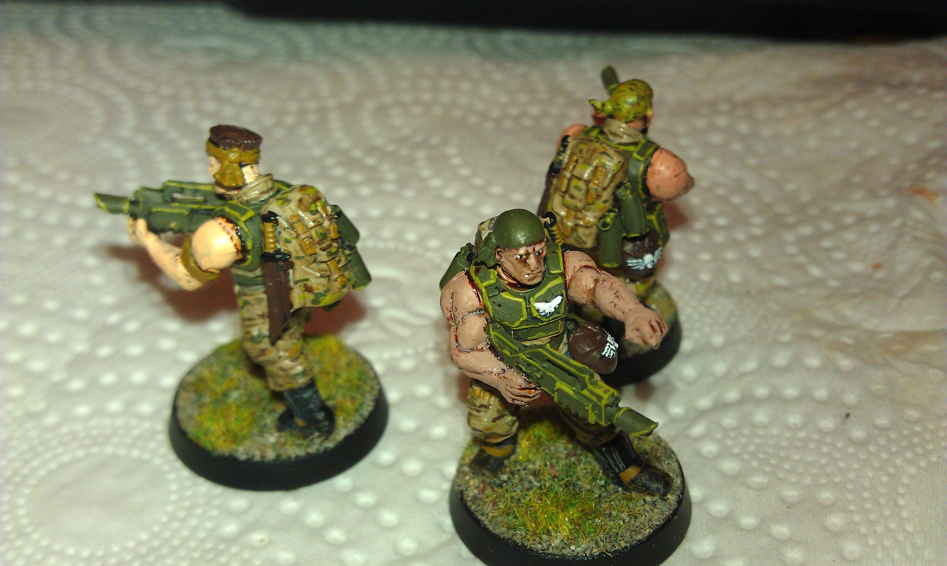 Camouflage, Catachans, Imperial Guard
