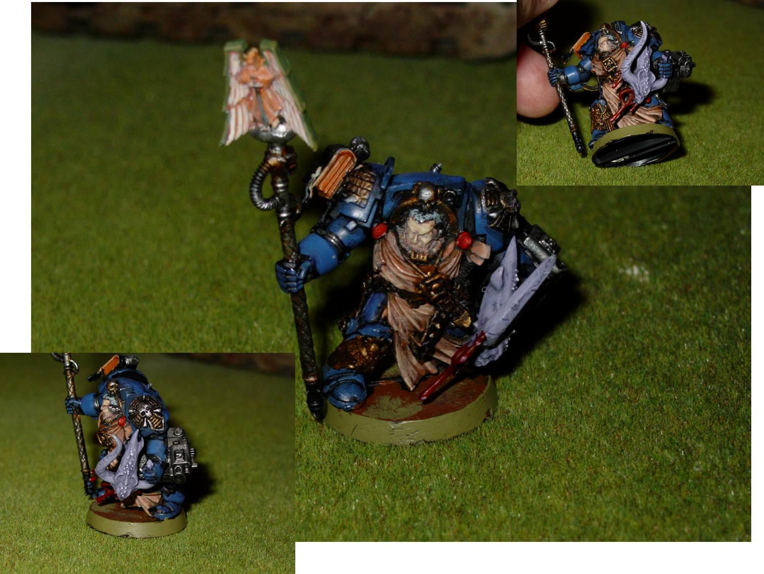 Dark Angels, Librarian, Space Marines, Terminator Armor