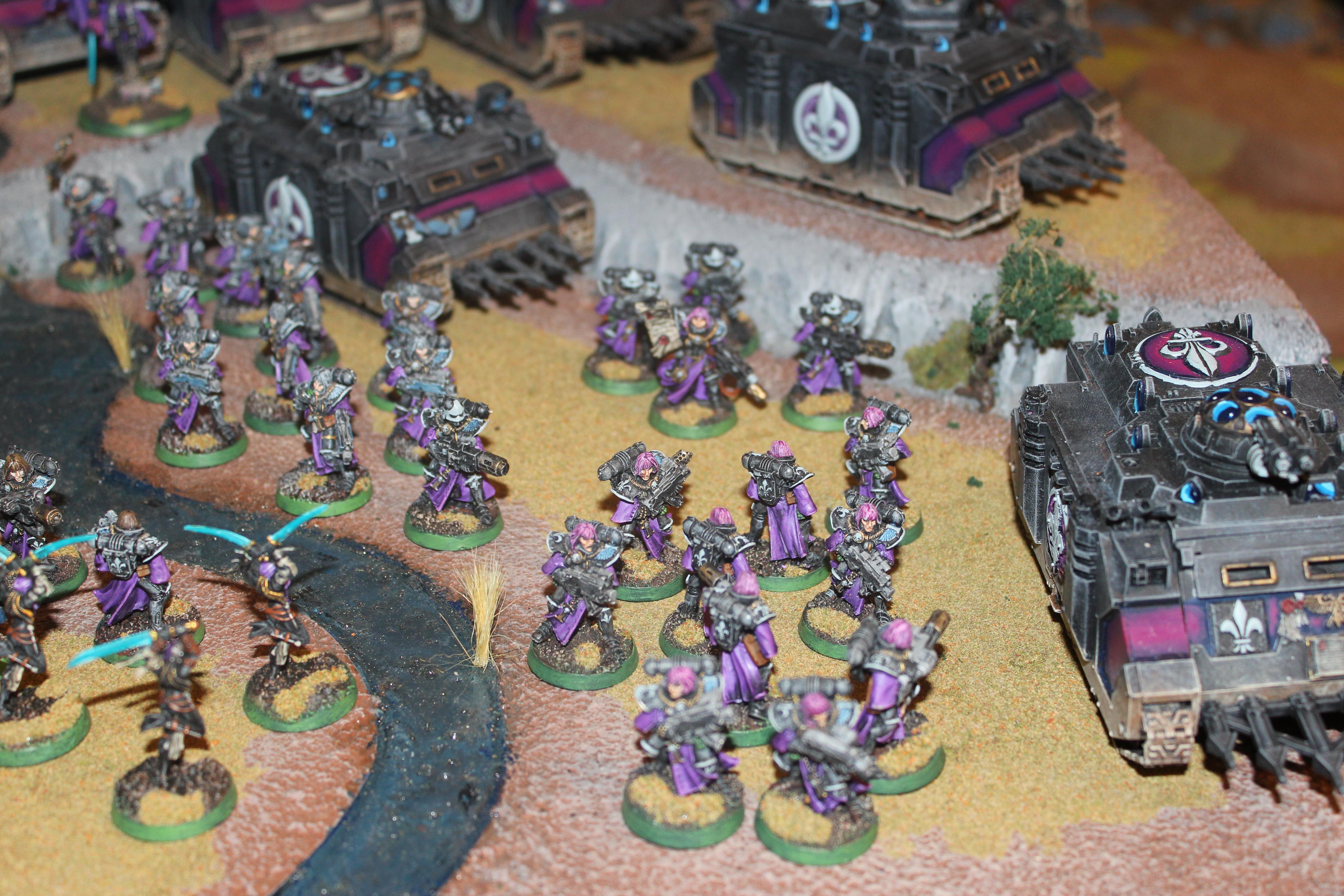 Colonial Gt 2012 40k Armies Pic 042 frginwnter's Sisters Battle Sisters + Rhinos