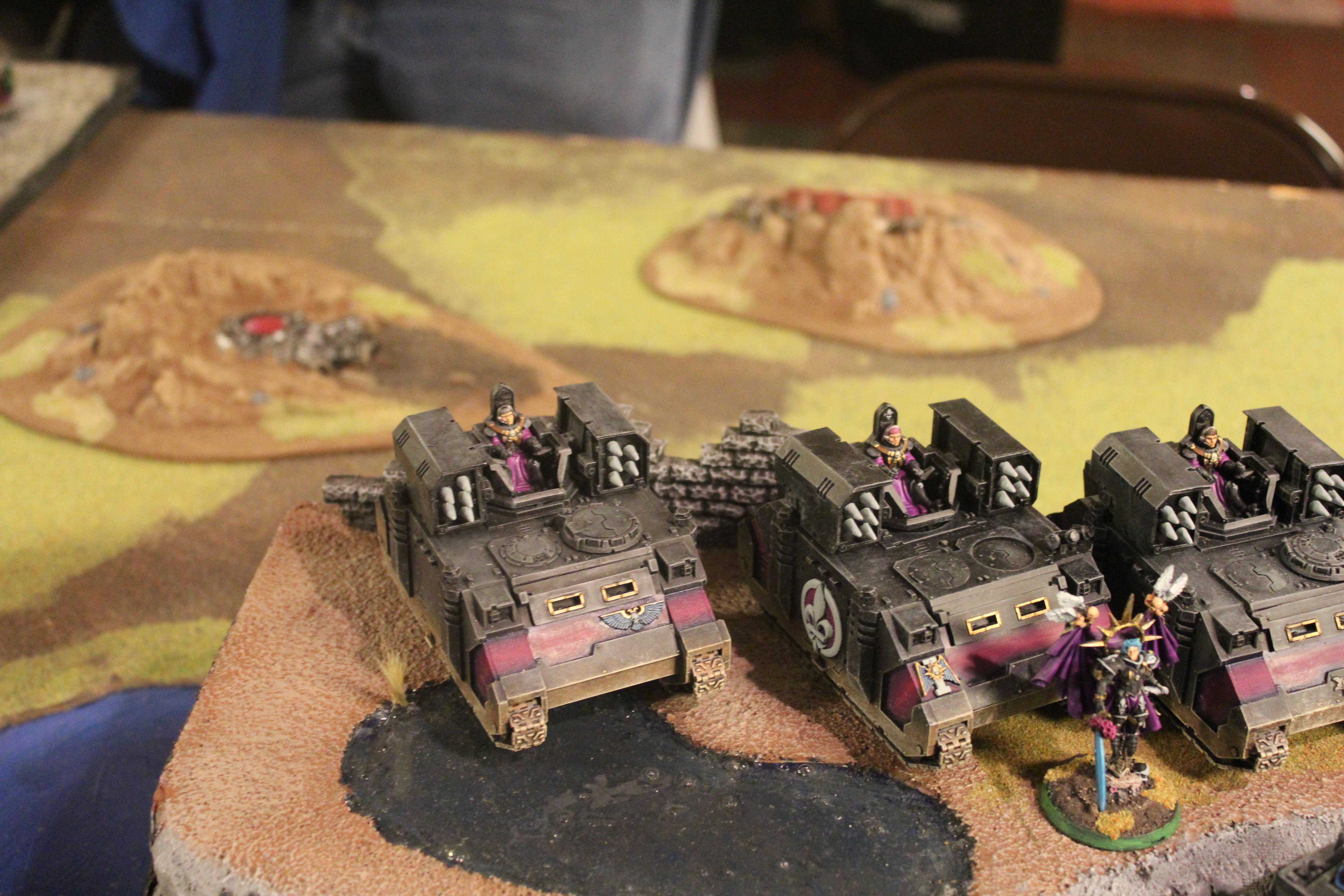 Colonial Gt 2012 40k Armies Pic 046 frginwnter's Sisters Exorcists + Celestine