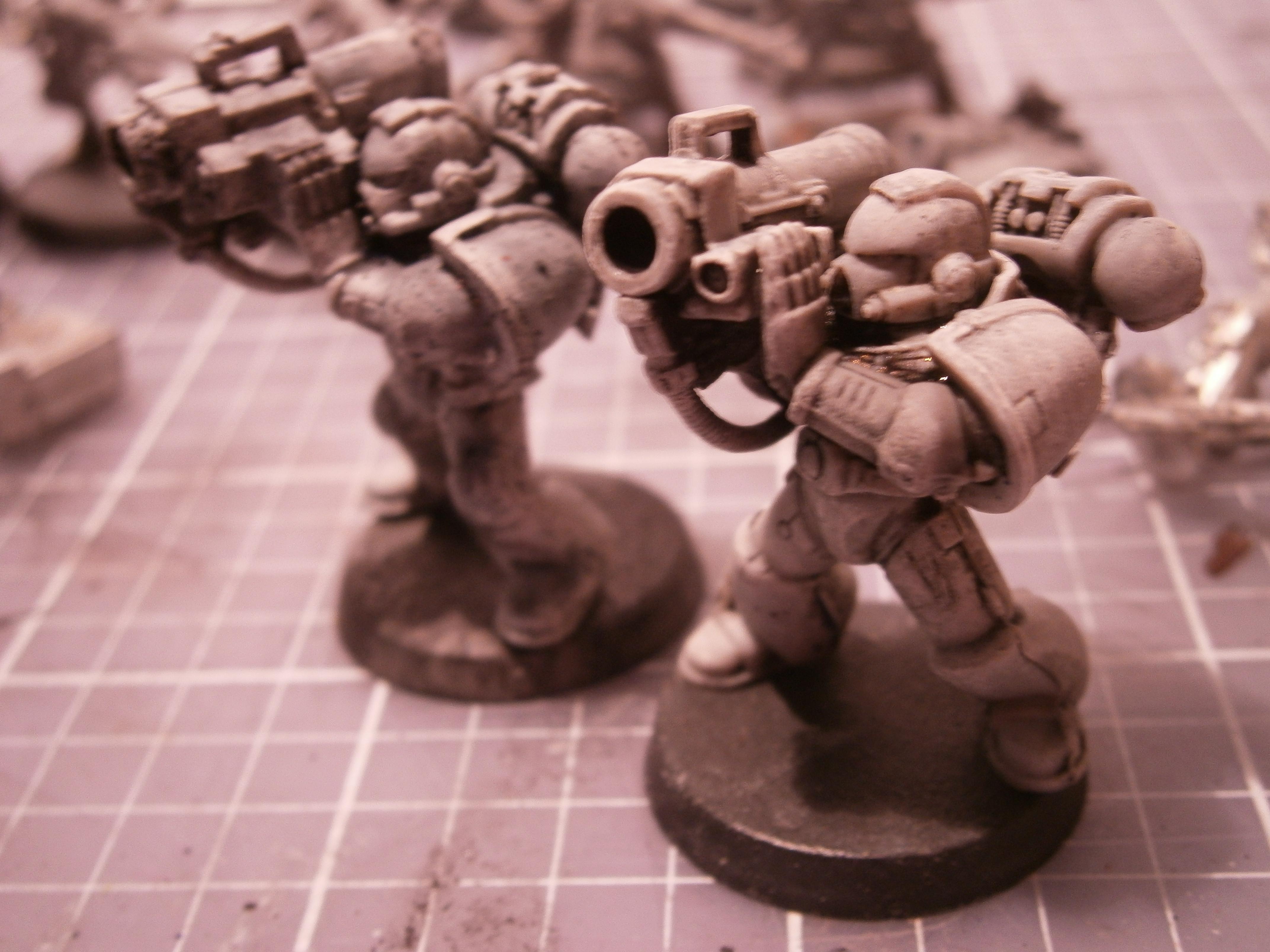 Stripped Minis, Stripped Missile Launcher Marines