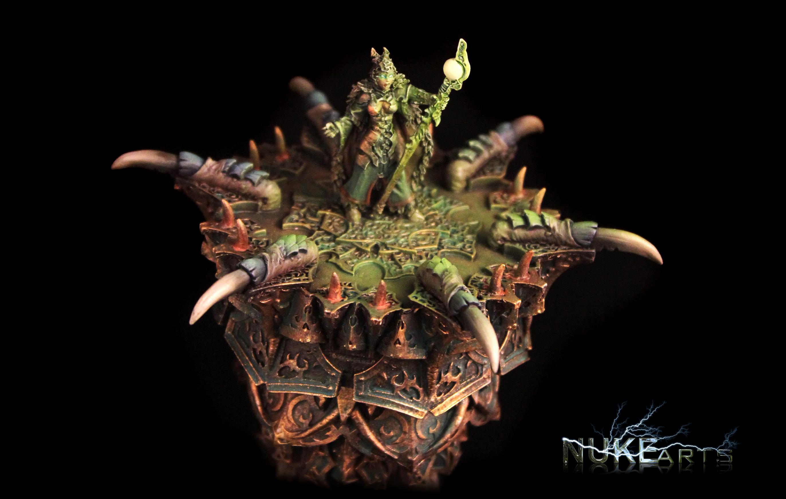 Hordes, Nuclealosaur, Nuke Arts, Painting, Privateer Press, Throne Of Everblight, Warmachine