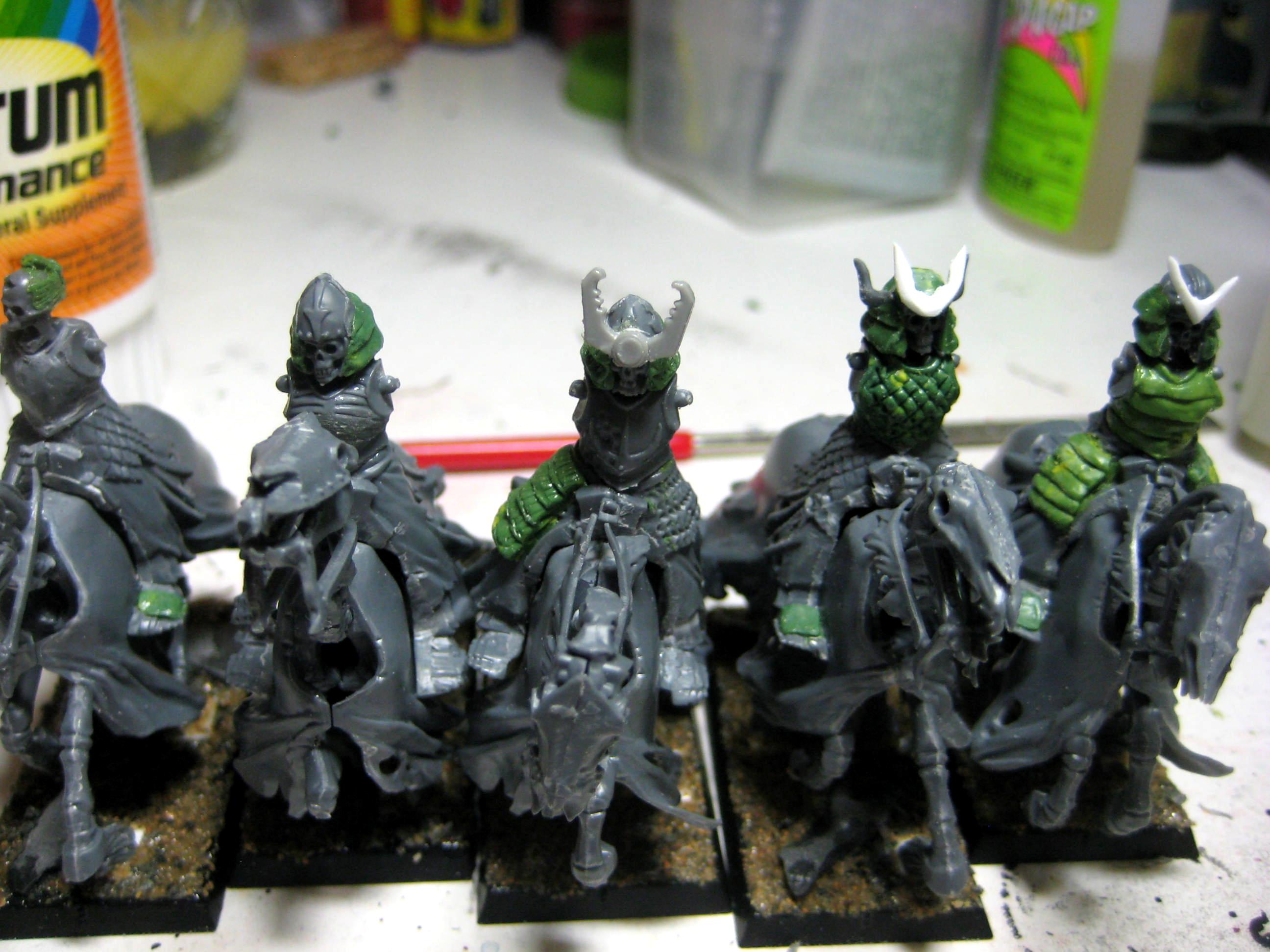 Conversion, Greenstuff, Samurai, Undead, Vampire Counts, Work In Progress