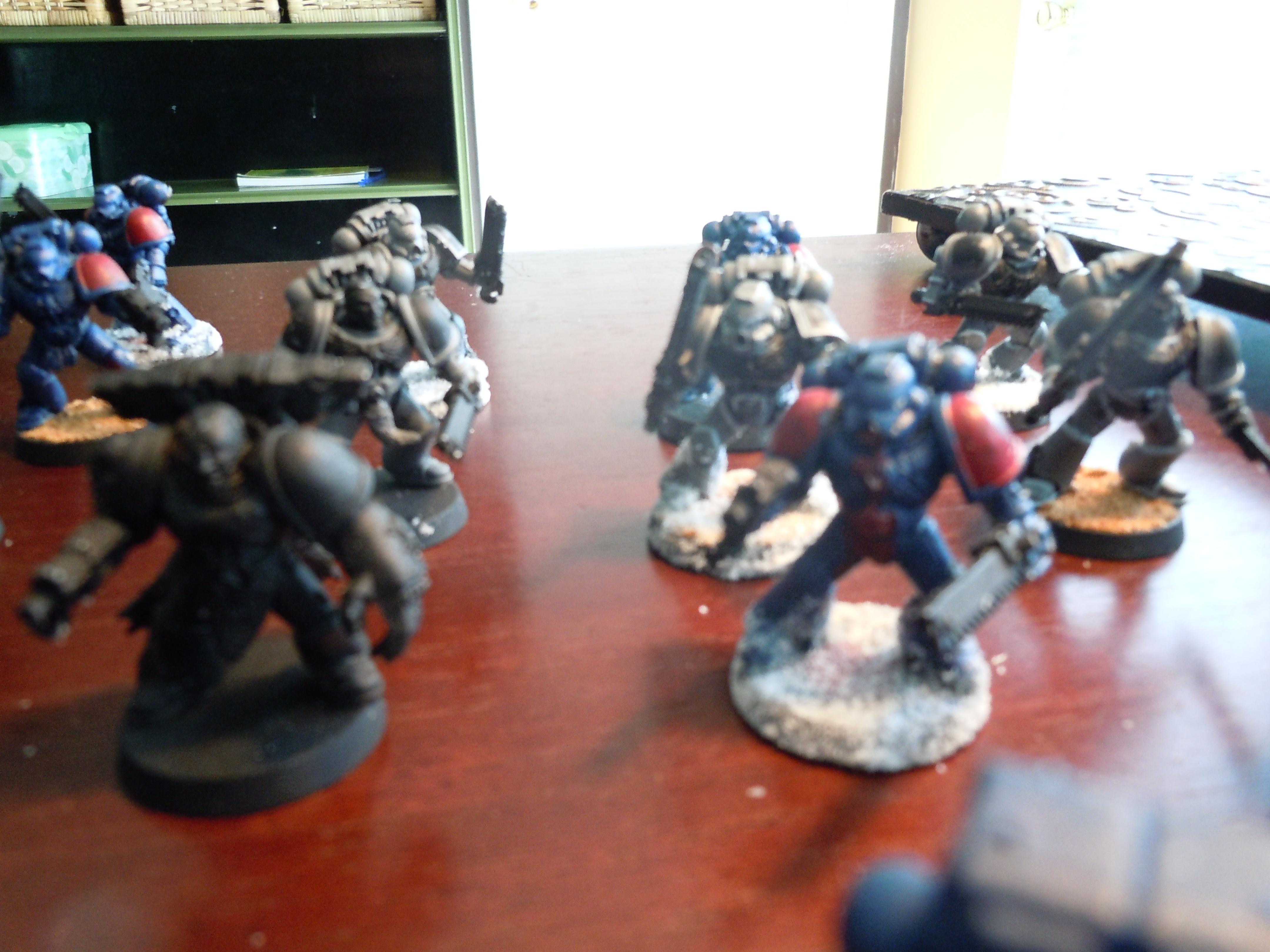 Assault, Space, Space Marines, Squad, Work In Progress