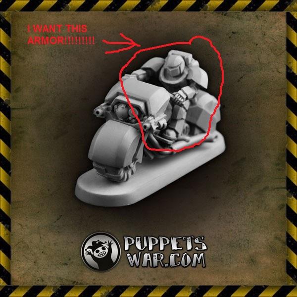 Bike, Puppets Of War, Space Marines
