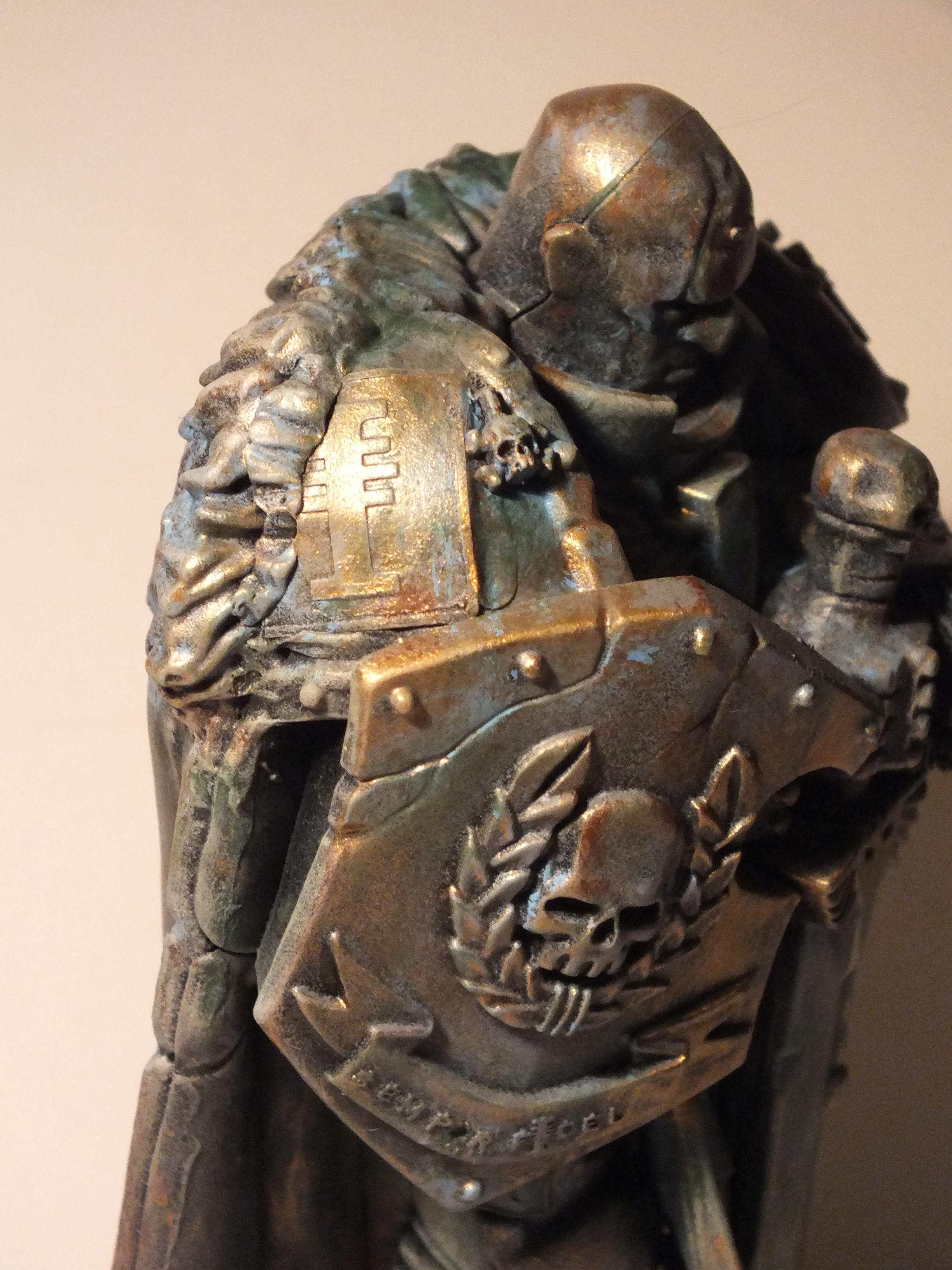 Grey Knights, Honored Imperium, Honoured Imperium, Statue, Terrain, Verdigris