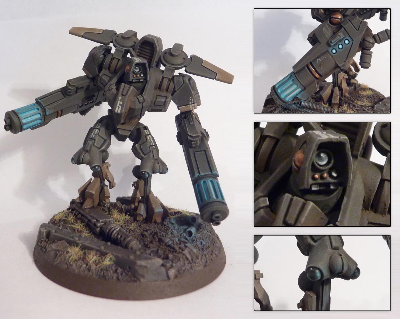 Fusion Cascade, Hazard Suit, Tau, Xv9