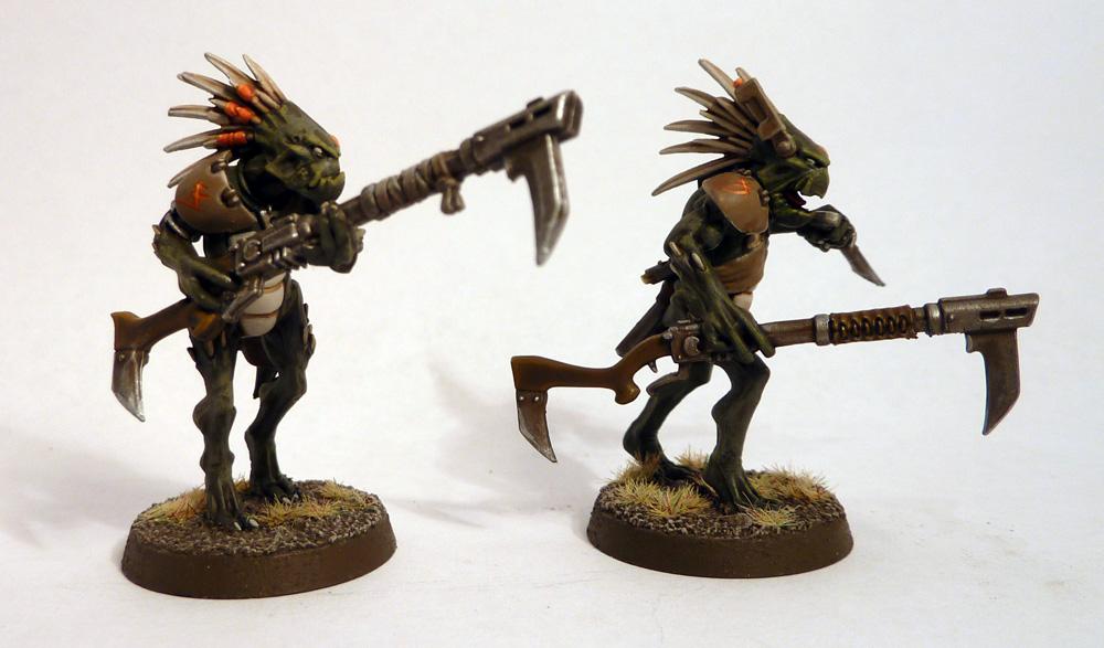 Kroot Carnivores, Kroot Rifles, Tau