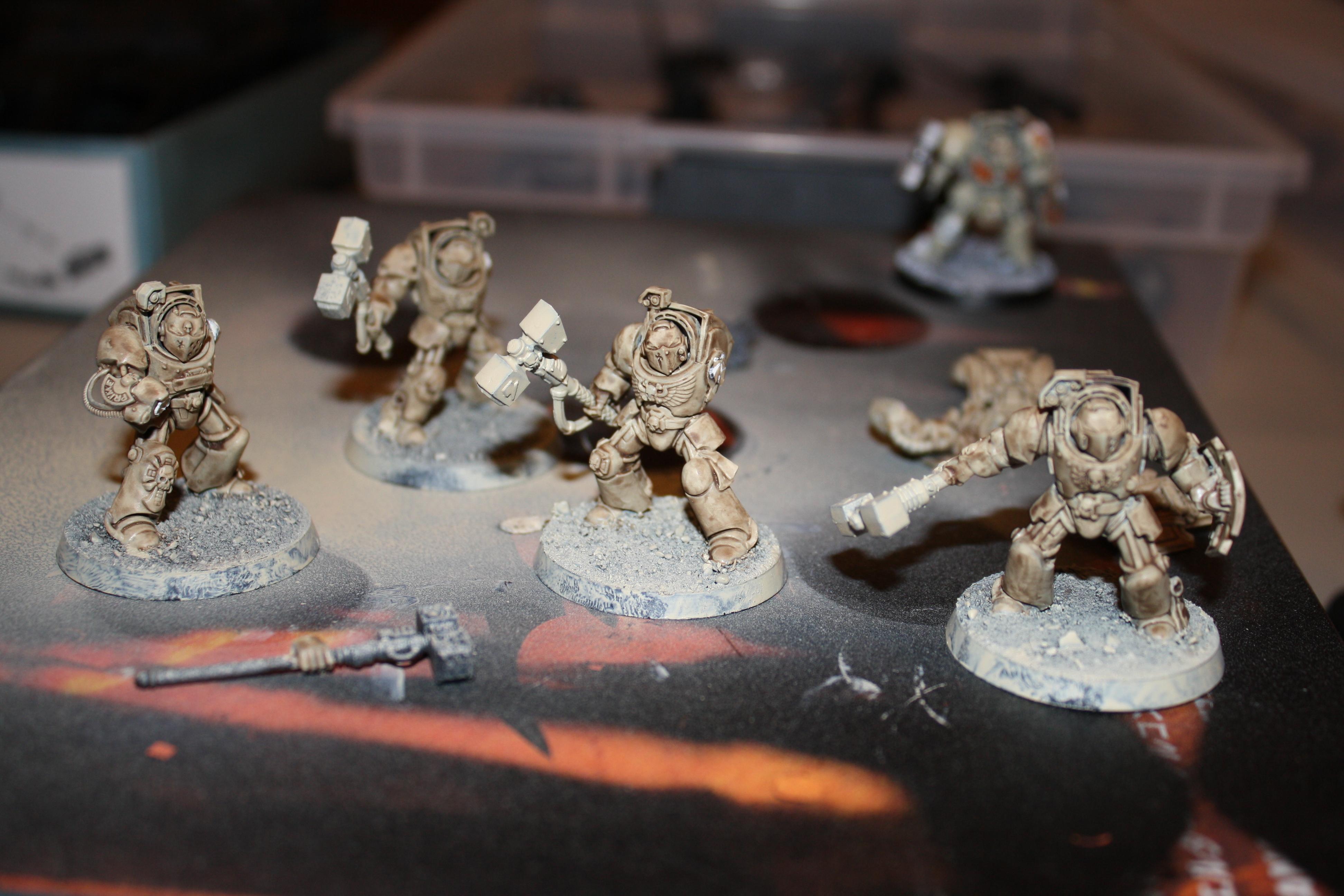 Hammer, Terminator Armor, Warhammer 40,000, Work In Progress