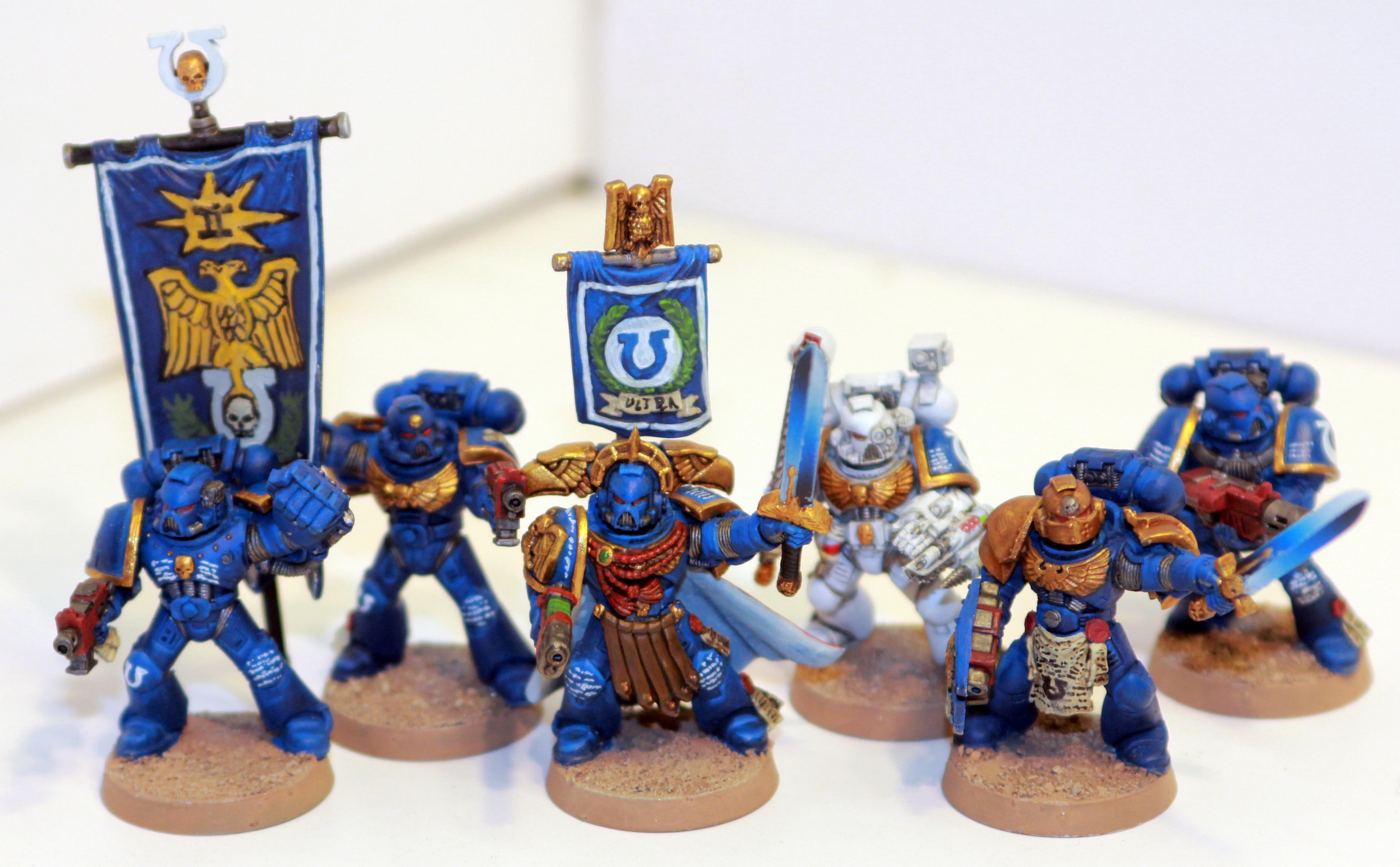 Command Squad, Scarius, Space Marines, Ultramarines