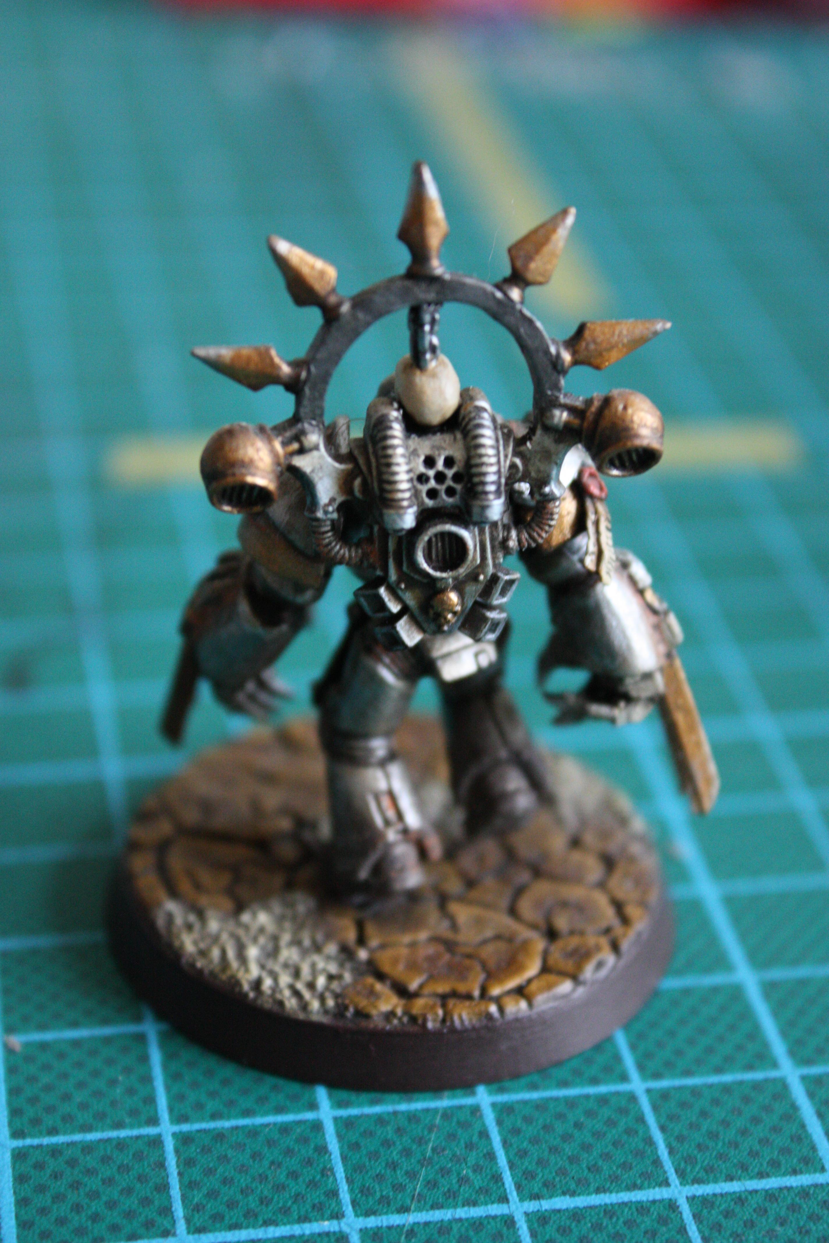 Captain &AElig;meth Howlet of the XIIIth Grand company. Rear