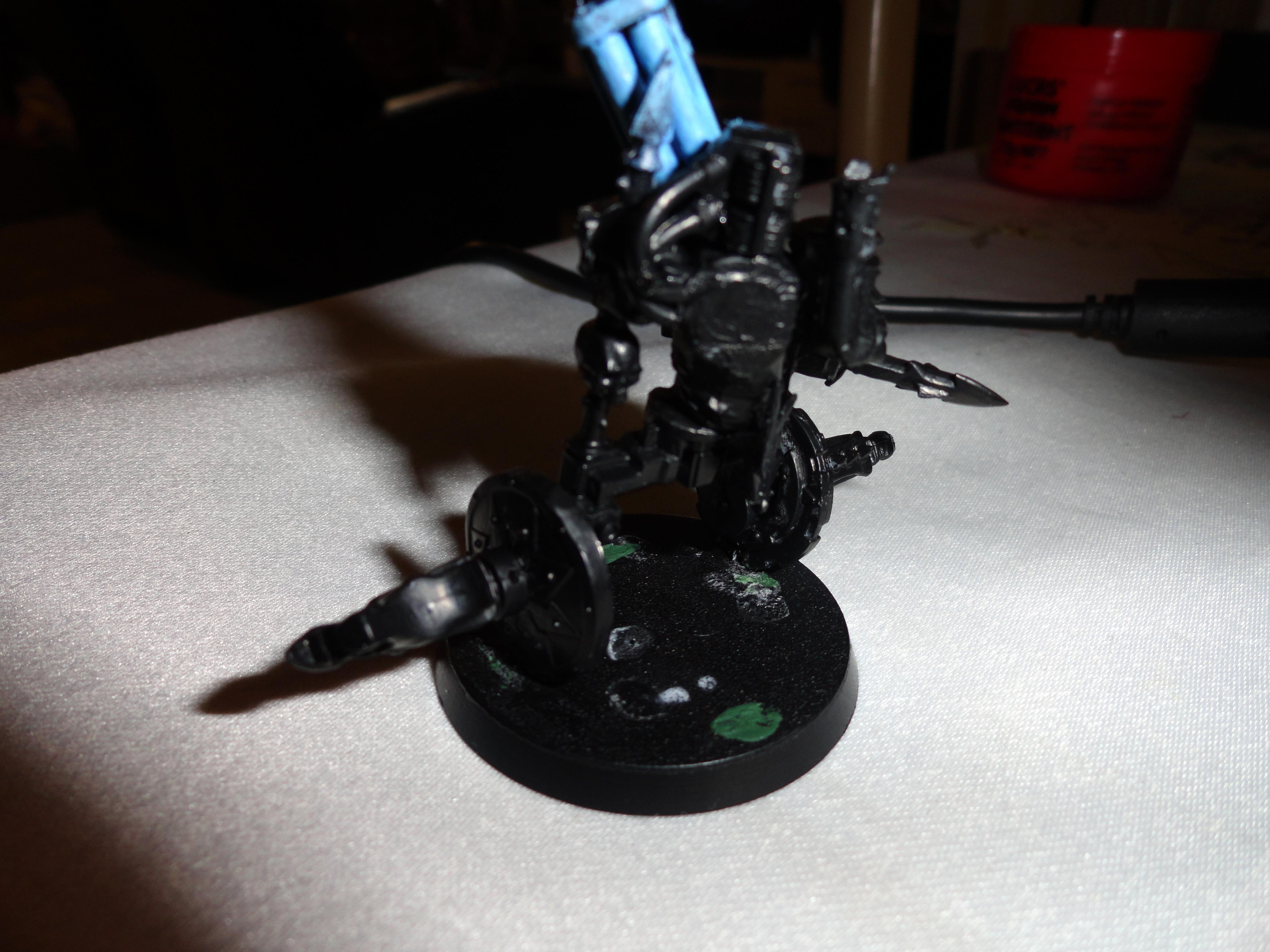Big Mek, Coversion, Deathksulls, Headquarters, Orks, Warhammer 40,000, Wheeled