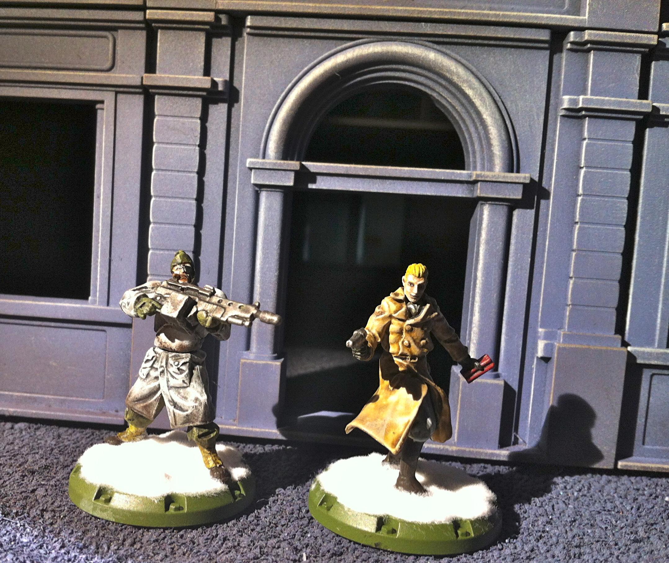 Allies Heroes, Dust Tactics, Jhonny One-eye, The Priest