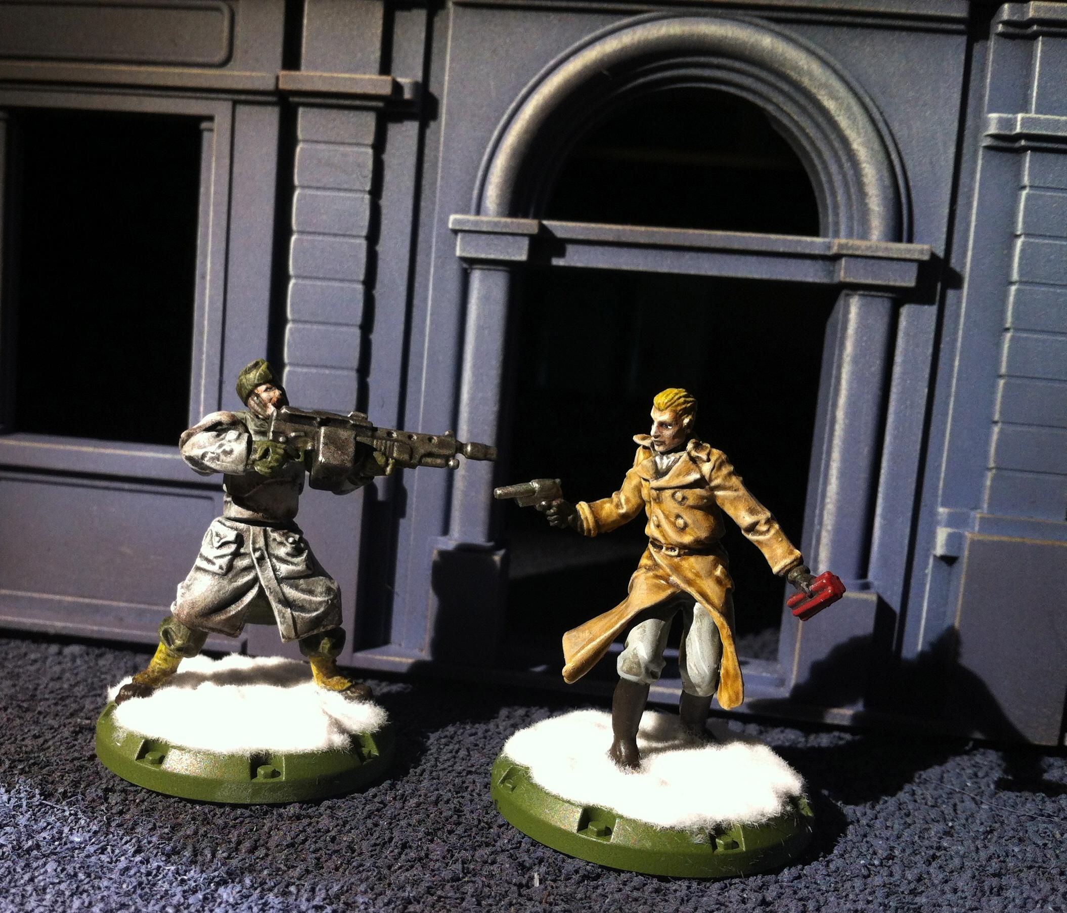 Allies Heroes, Dust Tactics, Jhonny One-eye, The Priest
