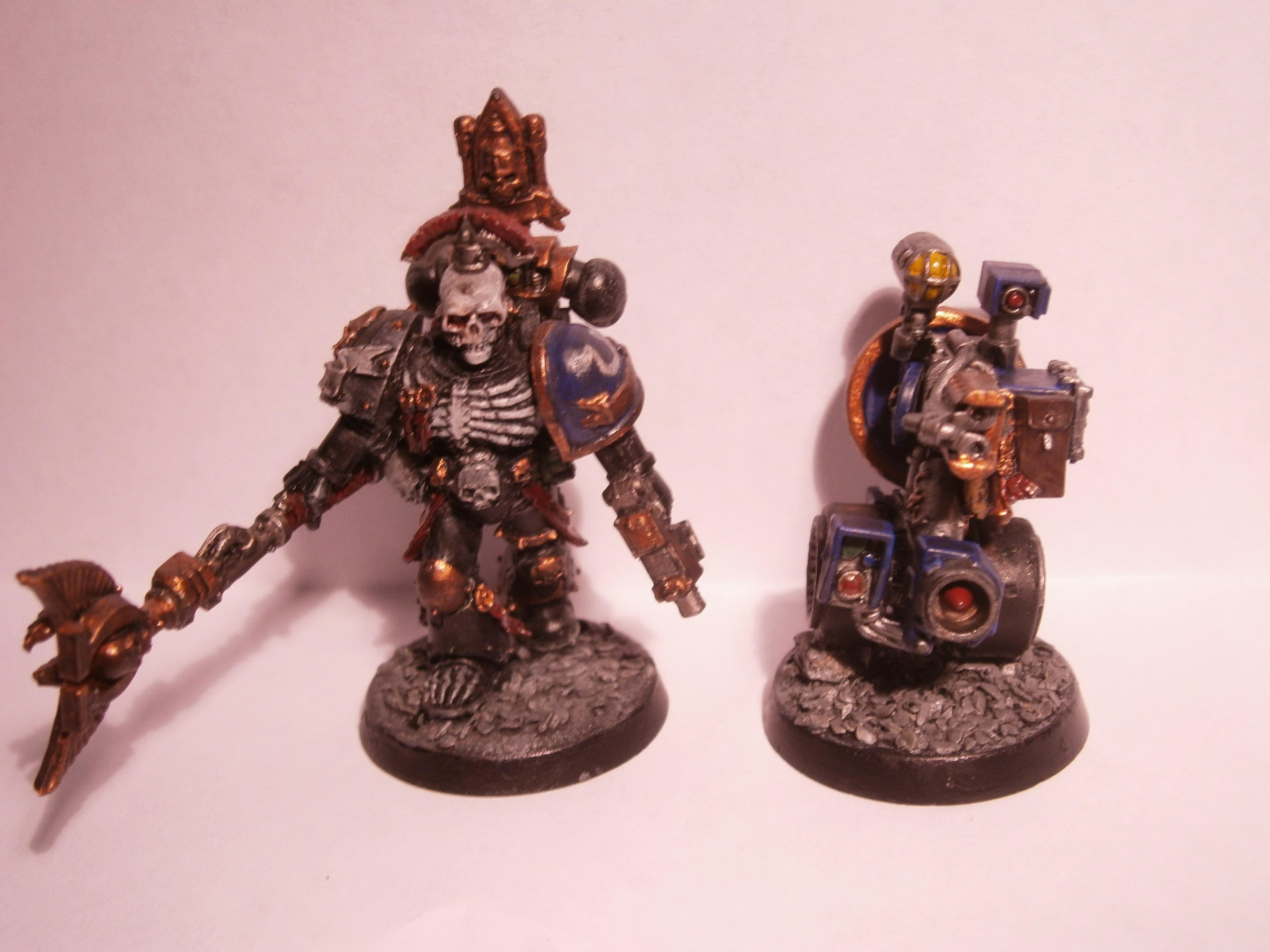 40k Heavy Flamer, Robot, Rover, Space Marines, Ultramarines