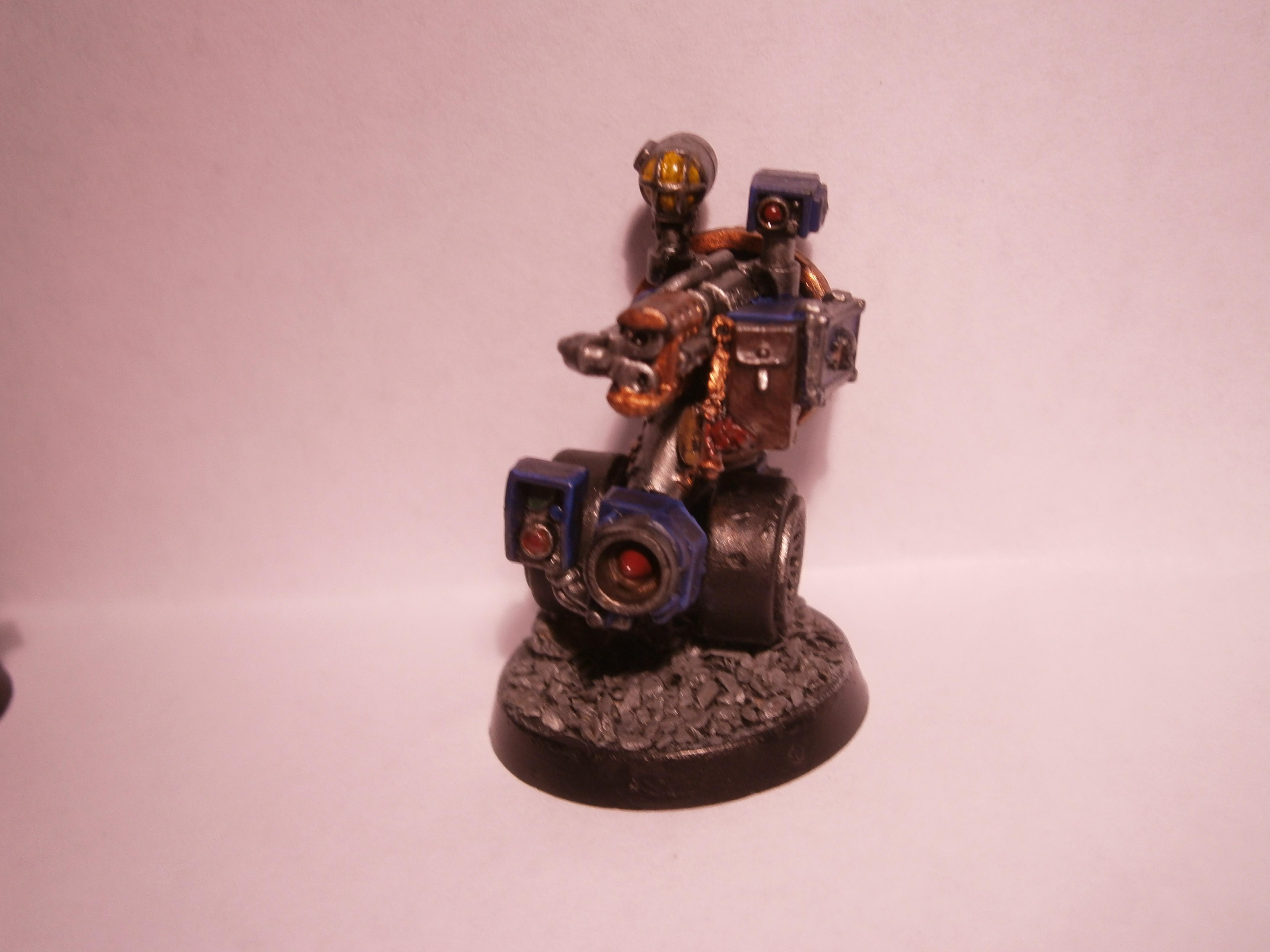 40k Heavy Flamer, Robot, Rover, Space Marines, Ultramarines