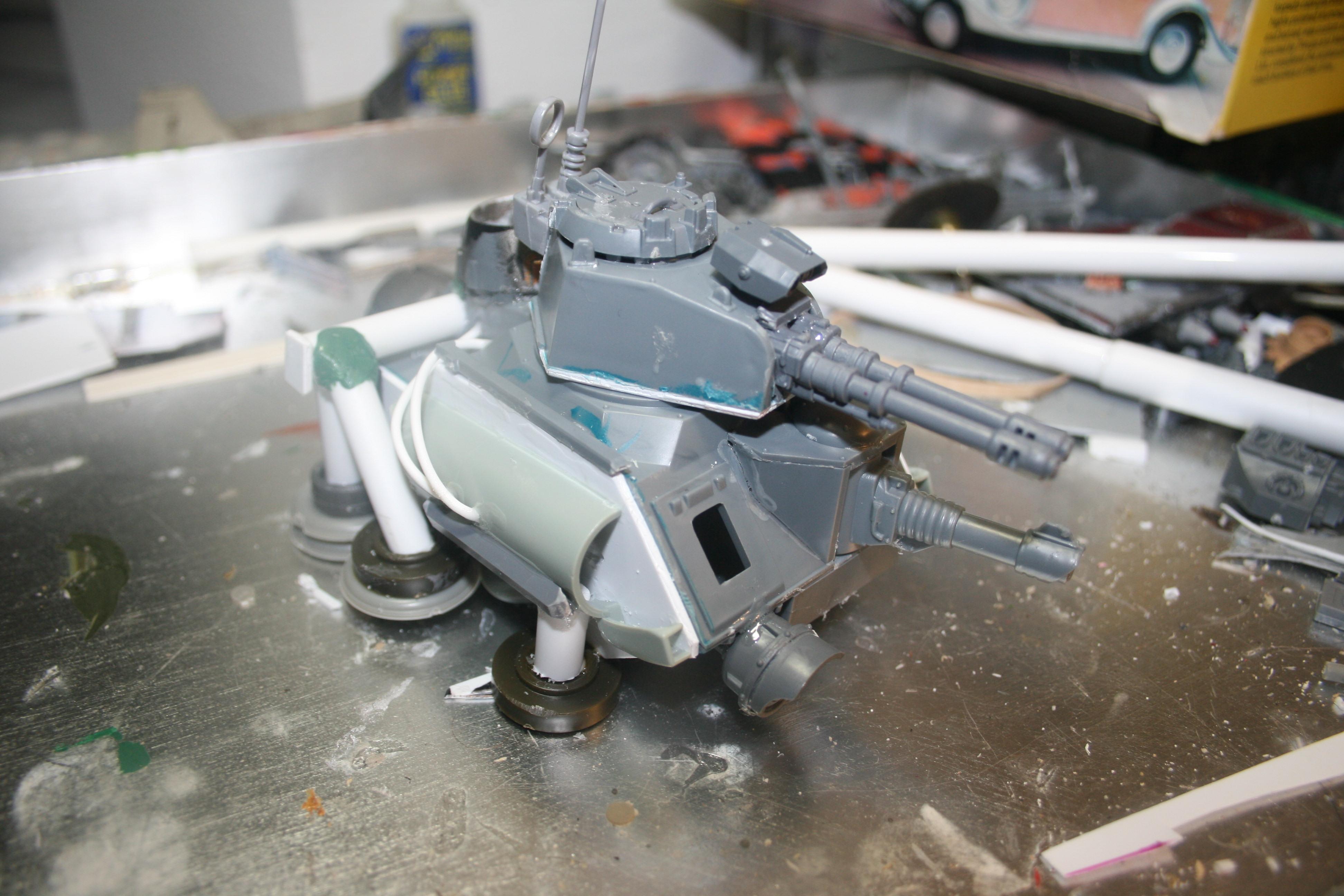 Exterminator, Grav Tank, Leman Russ, Work In Progress