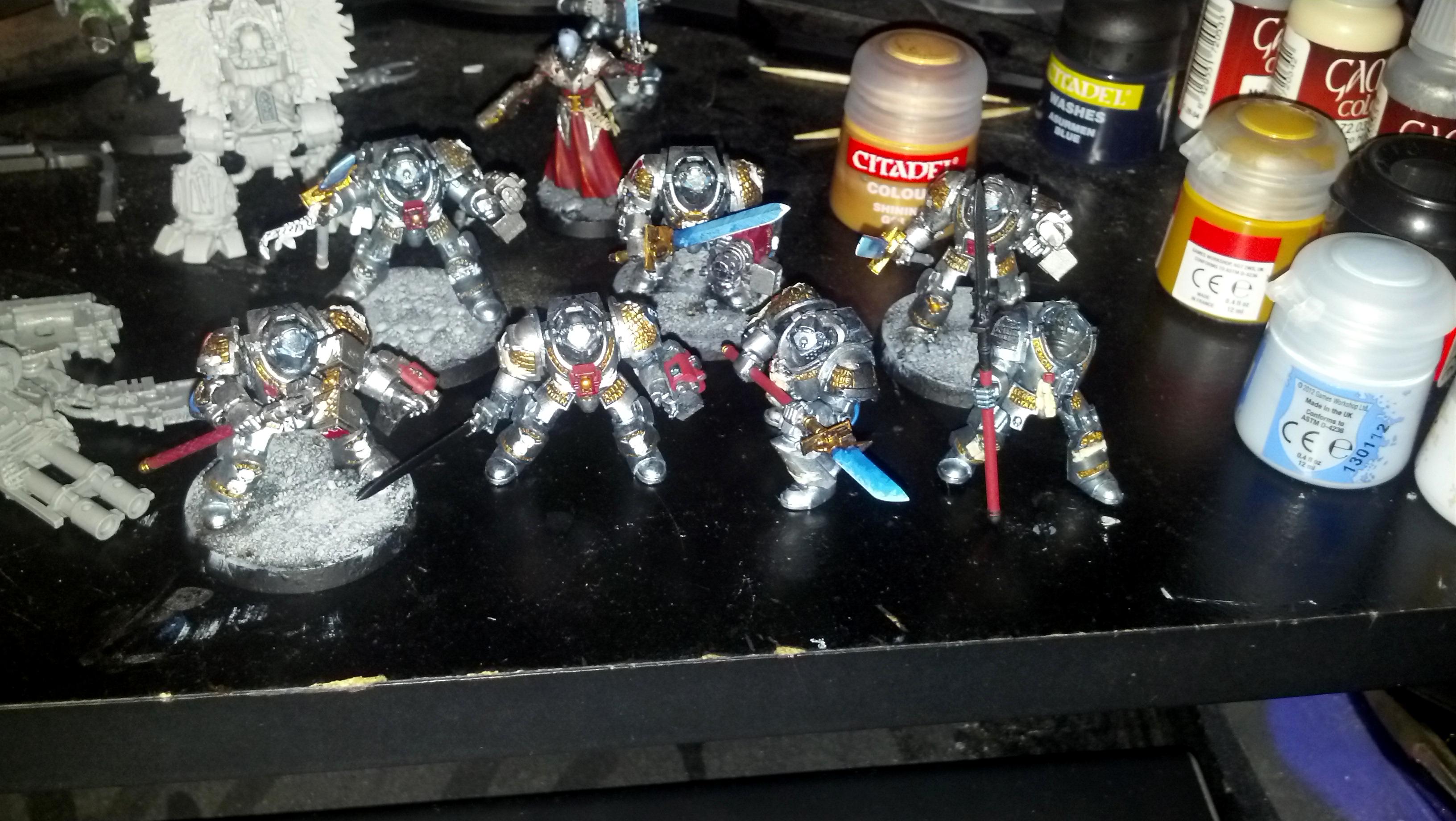 Grey Knight Terminators WIP