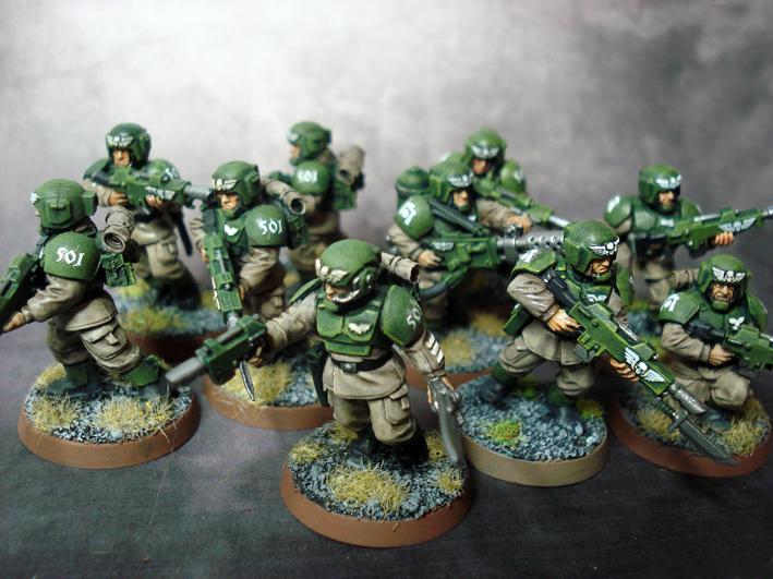 501st, Basic, Cadians, Guard, Imperial, Simple, Standard