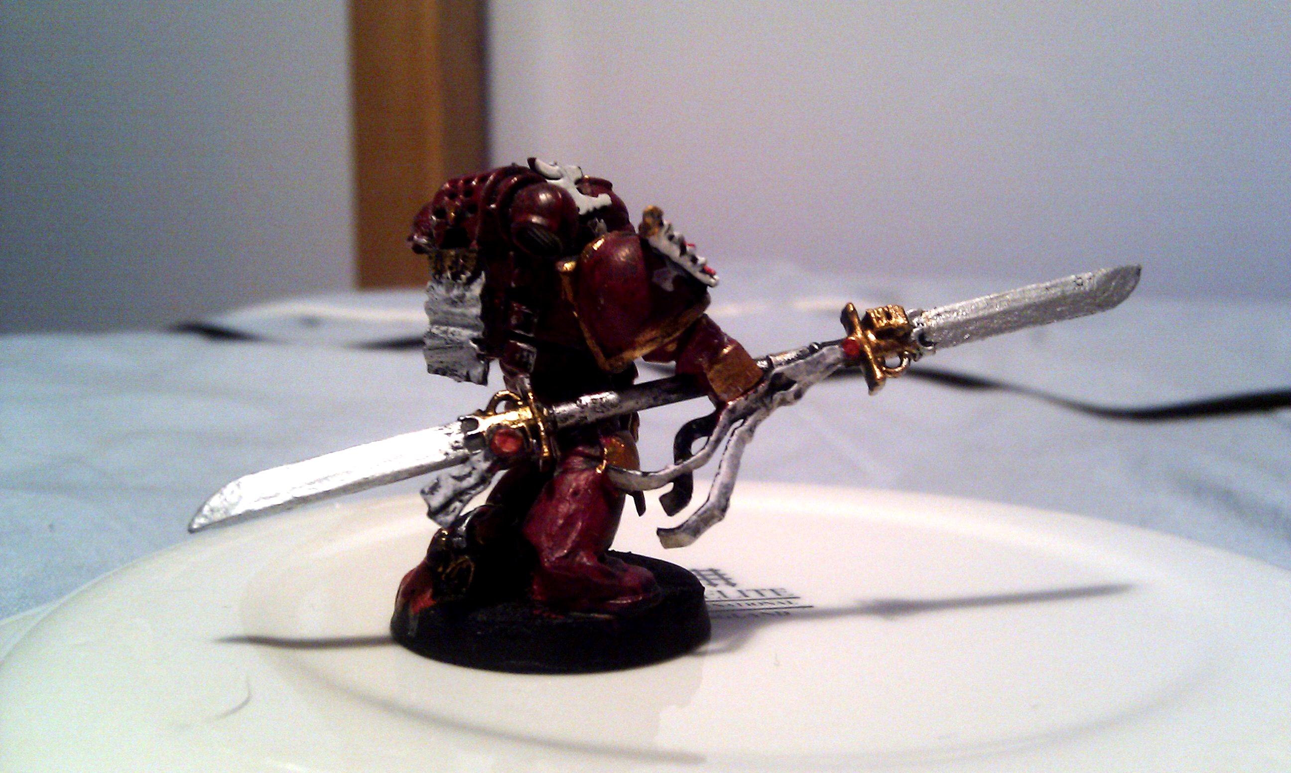 Bearer, Elite, Emperor's Champion, Guard, Honour, Jet-pack, Red, Standard, Templars