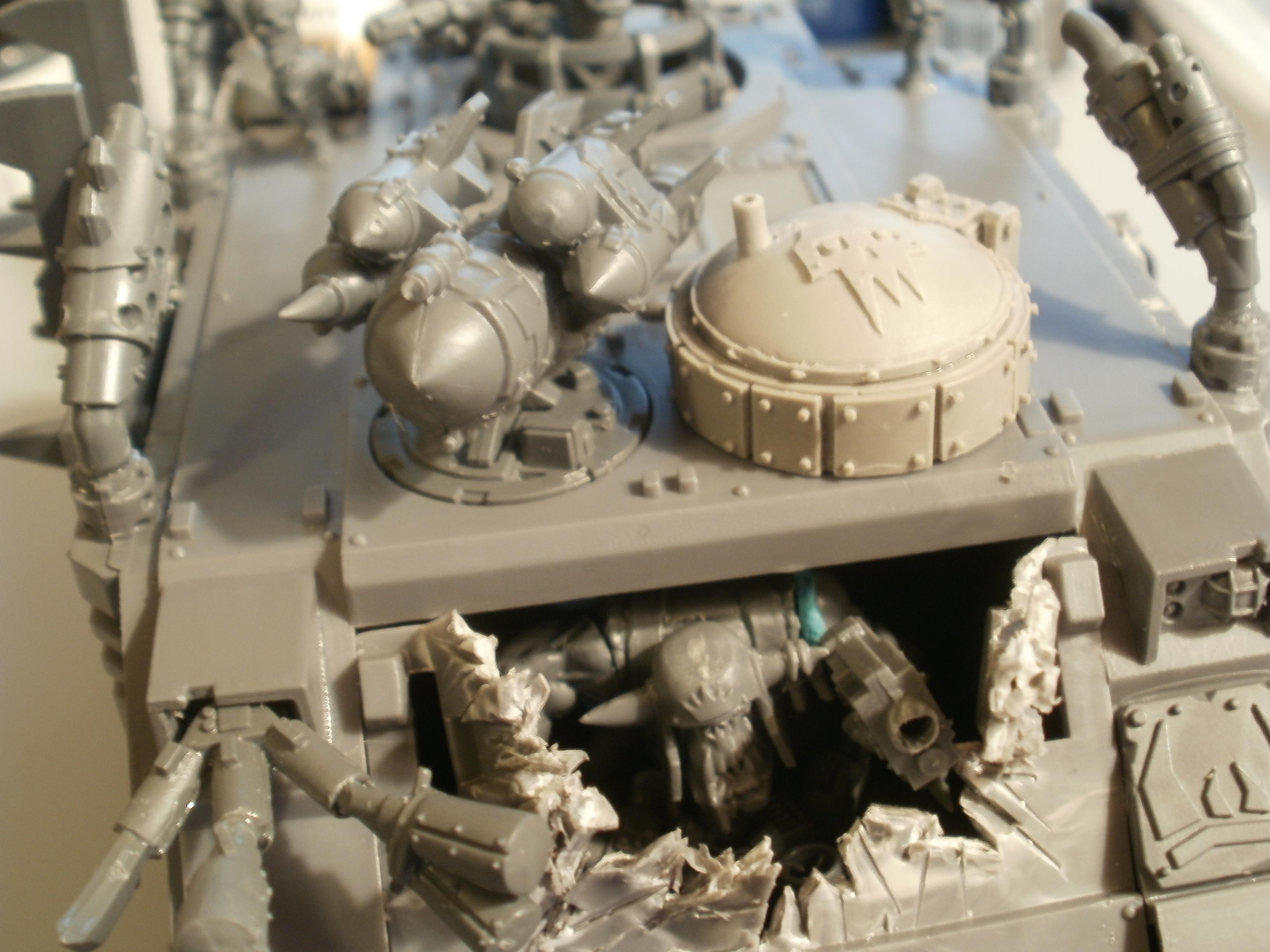 Conversion, Games Workshop, Kitbash, Kromlech, Orks, Rhino, Rokkit, Trukk, Warhammer 40,000